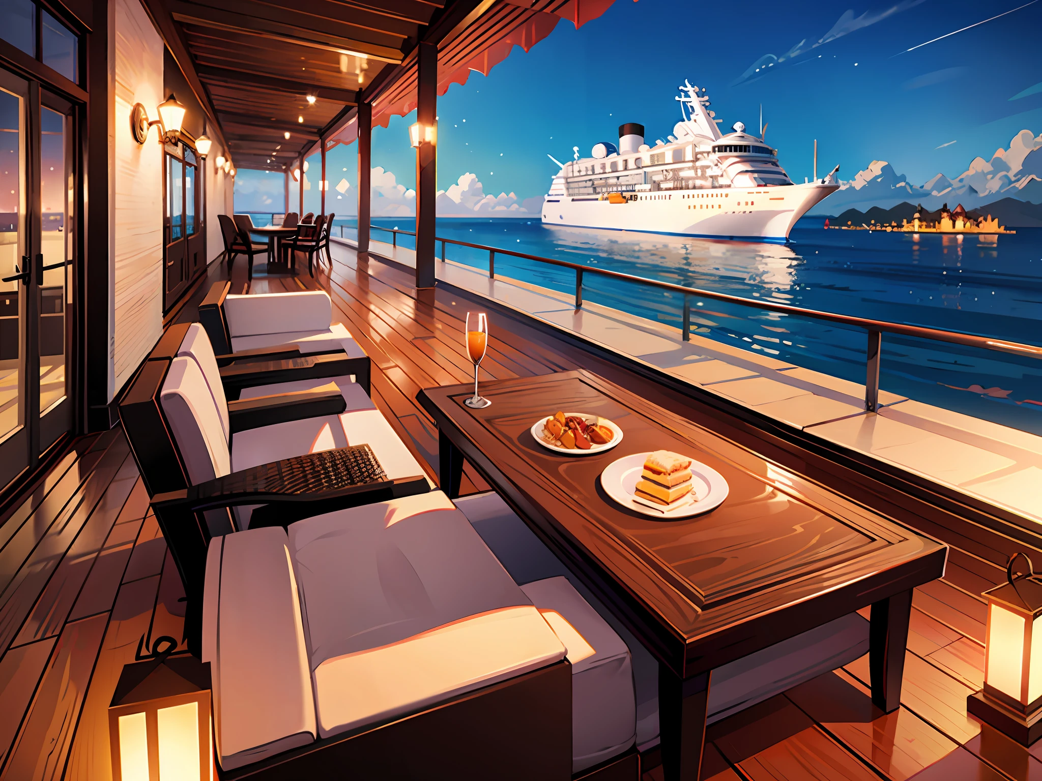 Luxury cruise ships