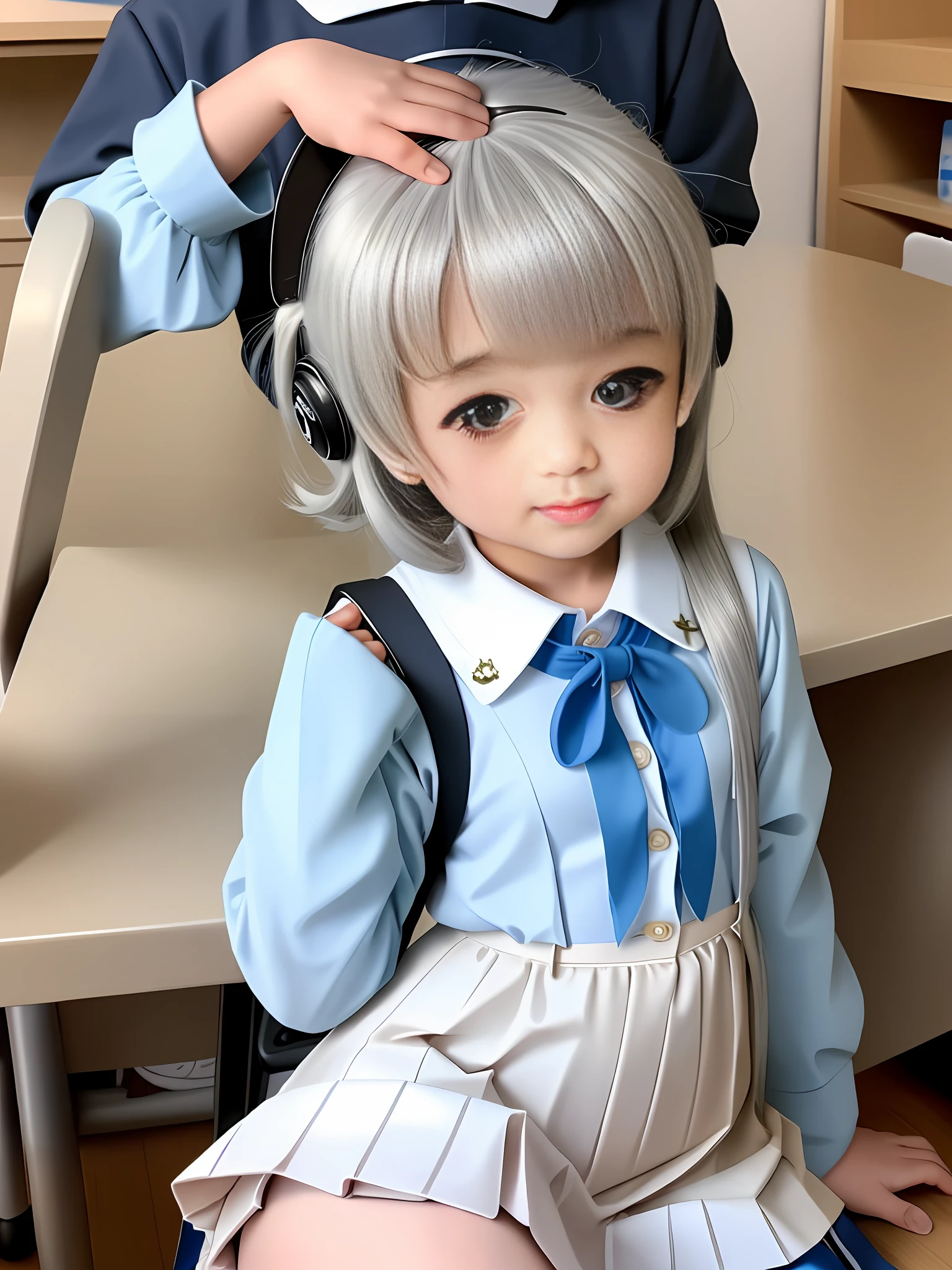 A schoolboy, , cute