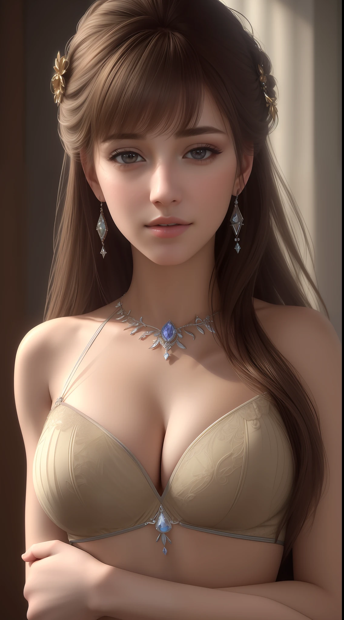 ((Best quality, 8k, Masterpiece :1.3)), Beautiful face, (photo realistic:1.4), soft lighting, (high detailed skin:1.3), 8k uhd, dslr, high quality, high resolution, 4k, 8k, absurdres, best ratio four finger and one thumb, (realistic:1.4), ((realistic medium breasts :1.3)), Highly detailed face and skin texture, Detailed eyes, Double eyelid, full body view, 1girl,