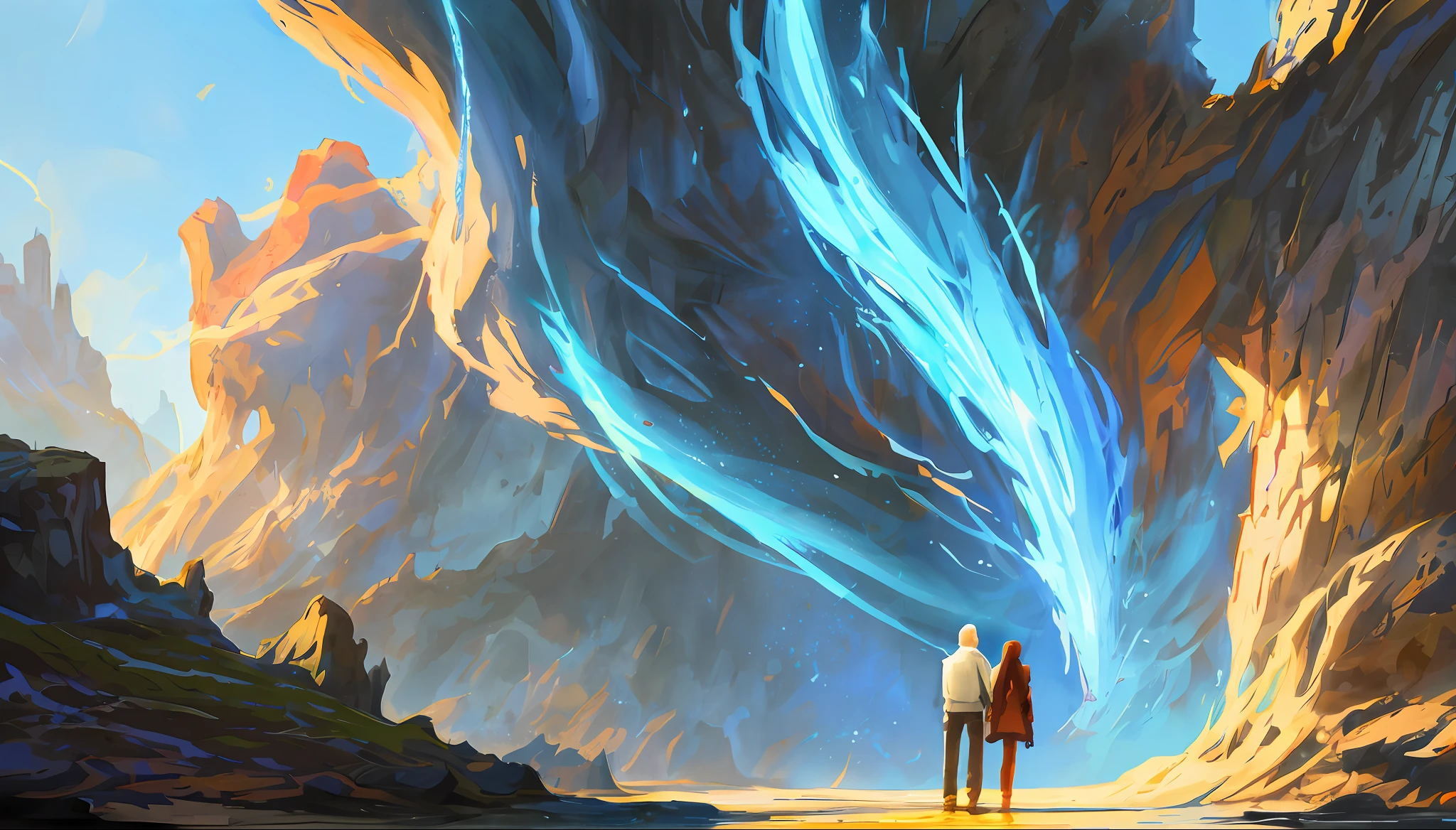 Conceptart,Concept Art,SamWho,mksks style, sky, fantasy world