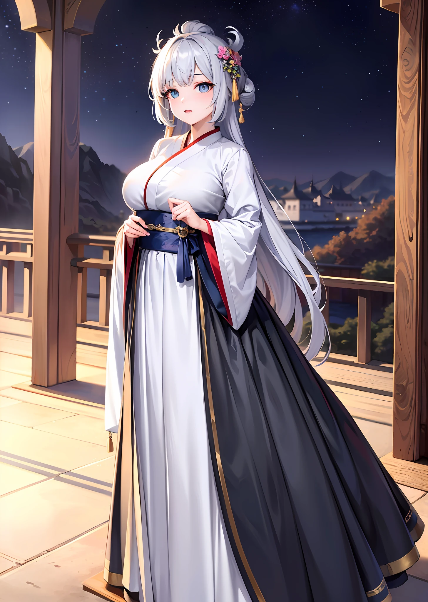 best quality,masterpiece,illustration,an extremely deciple and beautiful,extremely detailed,CG,unity,8k wallpaper,Amazing,finely detail,master,best quality,official art, extremely detailed CG unity 8k wallpaper,ridiculous,incredibly ridiculous,huge file size, super detailed, high resolution, very detailed, pretty detailed girl, very detailed eyes and face, beautiful detailed eyes, light on face, (hanfu: 1.1), 1girl, full body, full body photo, ru_qun moist, simple background (aging: 1.4), 4k,