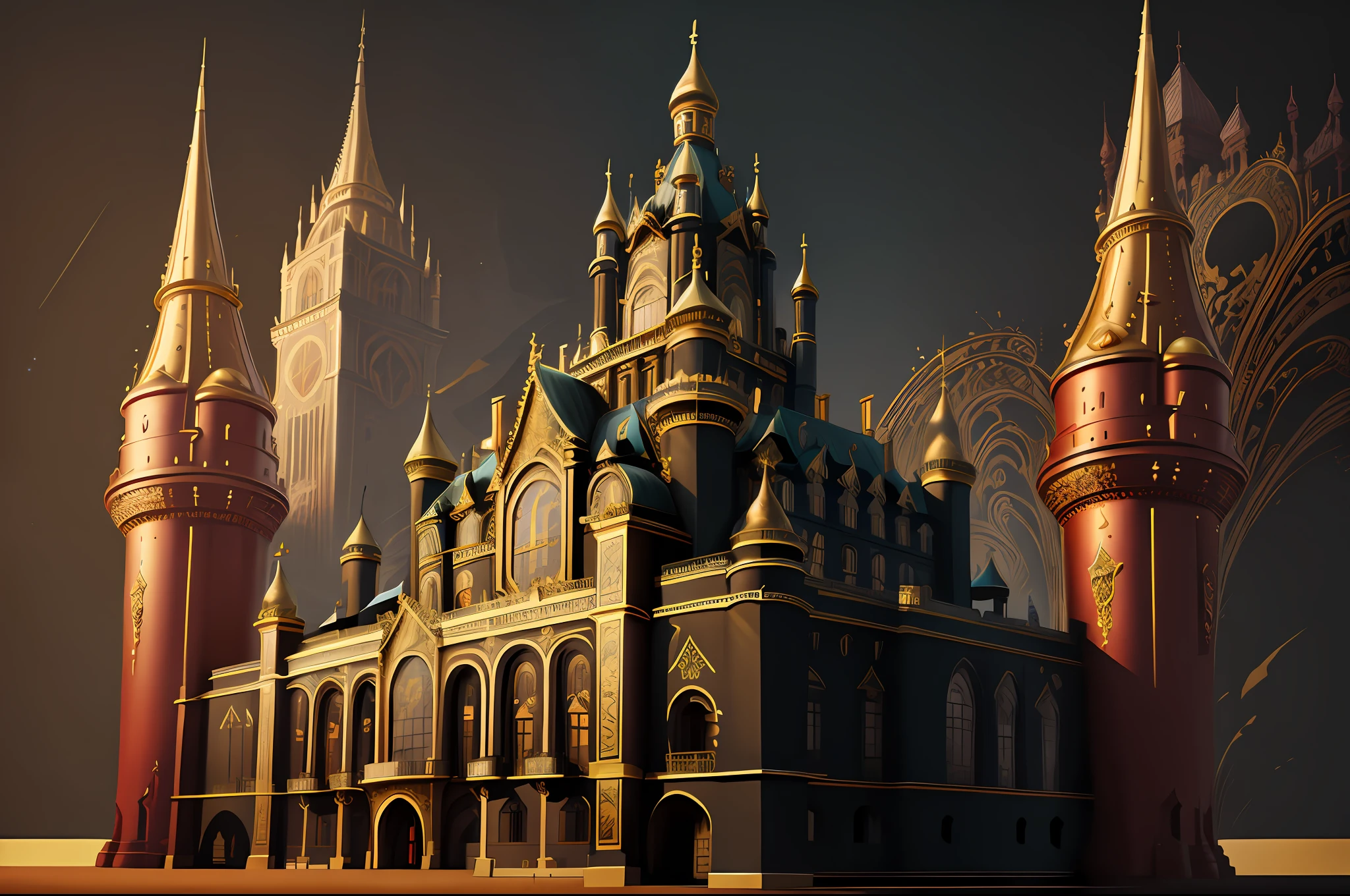EbonyGoldAI 
castle