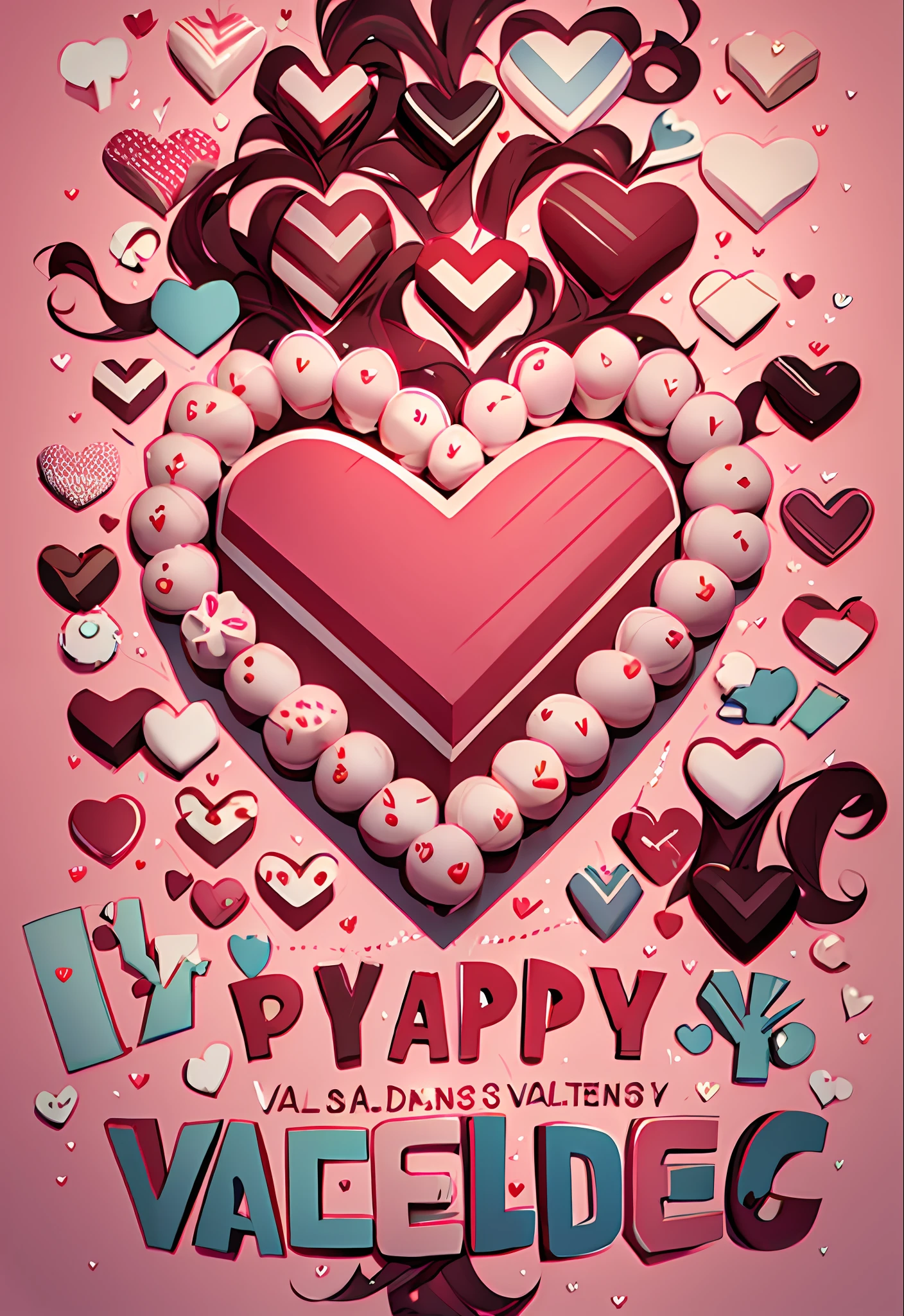 valentine&#39;s day happy --v 6