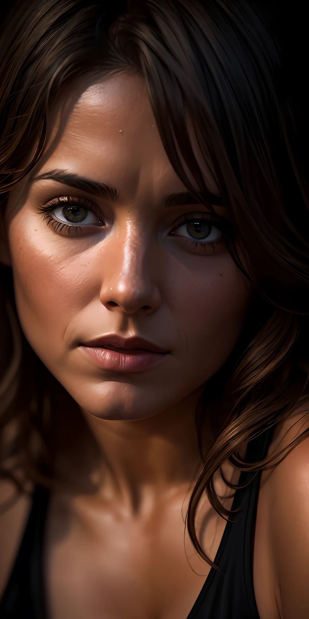 Masterpiece, beautiful Germany girl, brunette, residential quarters, cleavage, very detailed, dramatic lighting, digital art trending on Artstation 8k HD high definition detailed realistic, detailed, skin texture, hyper detailed, realistic skin texture, armature, best quality, ultra high res, (photorealistic:1.4), high resolution, detailed, raw photo, sharp re, by lee jeffries nikon d850 film stock photograph 4 kodak portra 400 camera f1.6 lens rich colors hyper realistic lifelike texture dramatic lighting unrealengine trending on artstation cinestill 800,