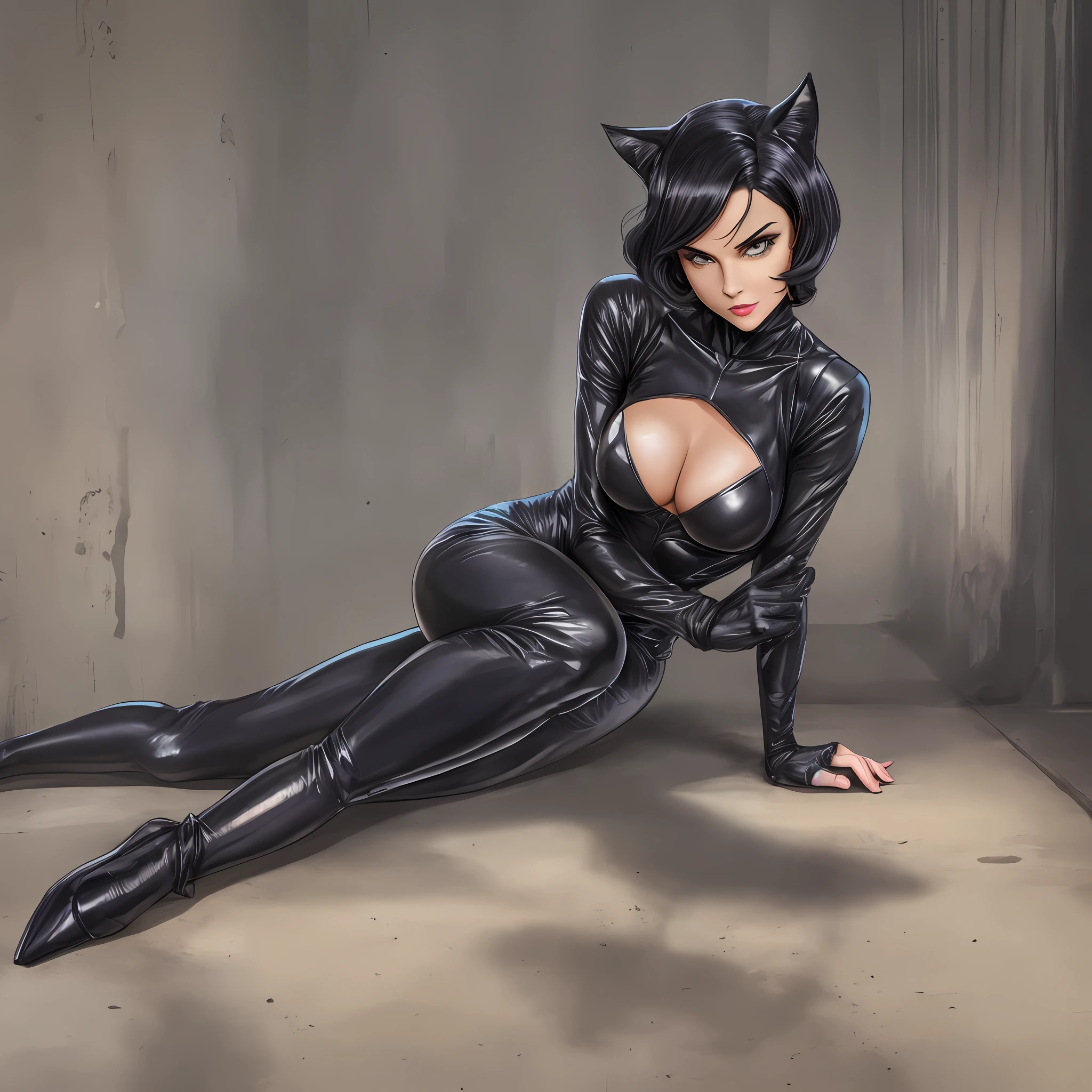 catwoman, Perfect face (((full body)))