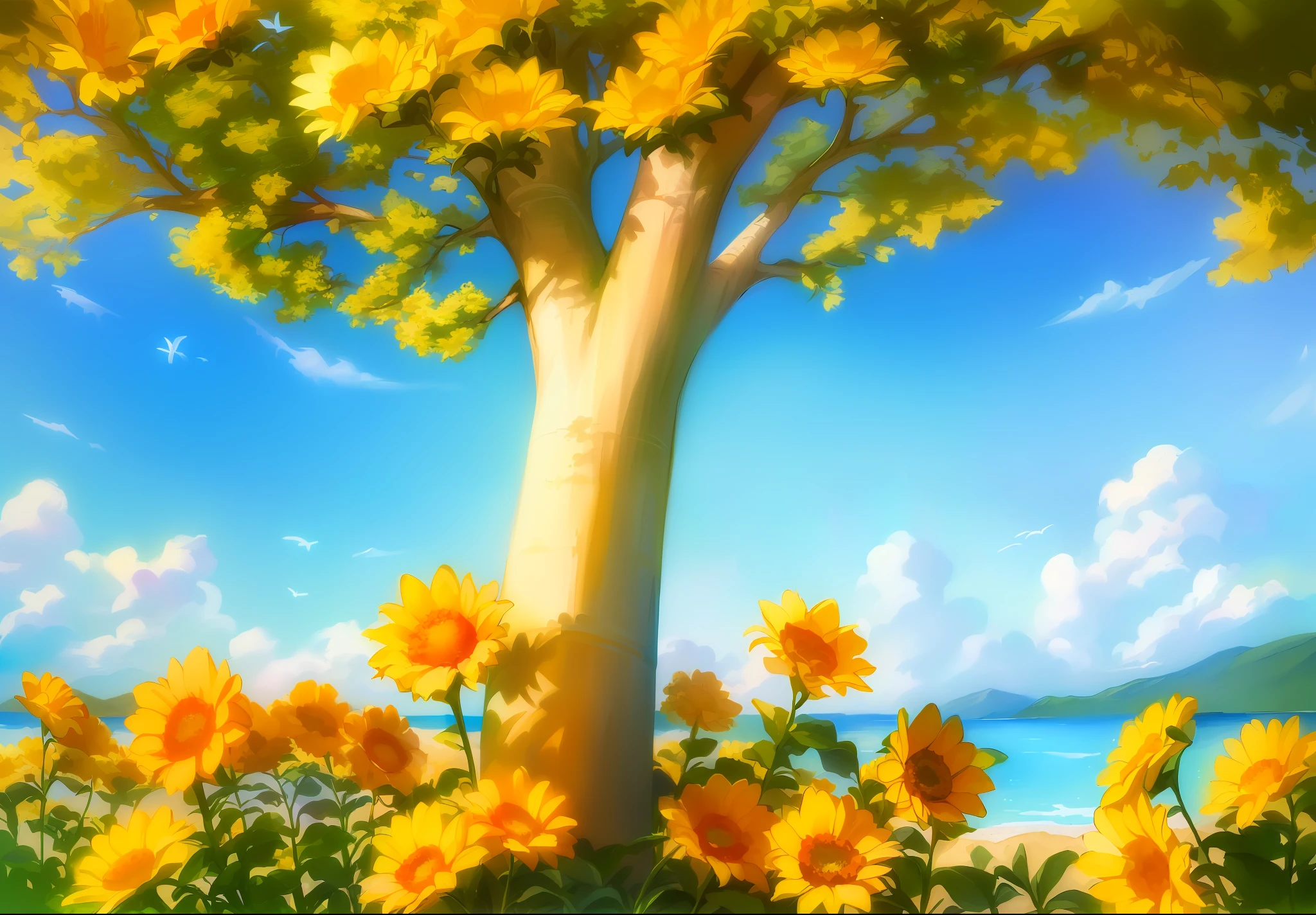 (extremely detailed, masterpiece, best quality),(bright colors, colorful),positive vibes, relaxing and happy, calm, minimalistic simple painting,

[((mental health), its journey), (peaceful landscapes)|(happy people),(colorful flowers)|(sunny skies),feel-good atmosphere,soft brushstrokes,)]