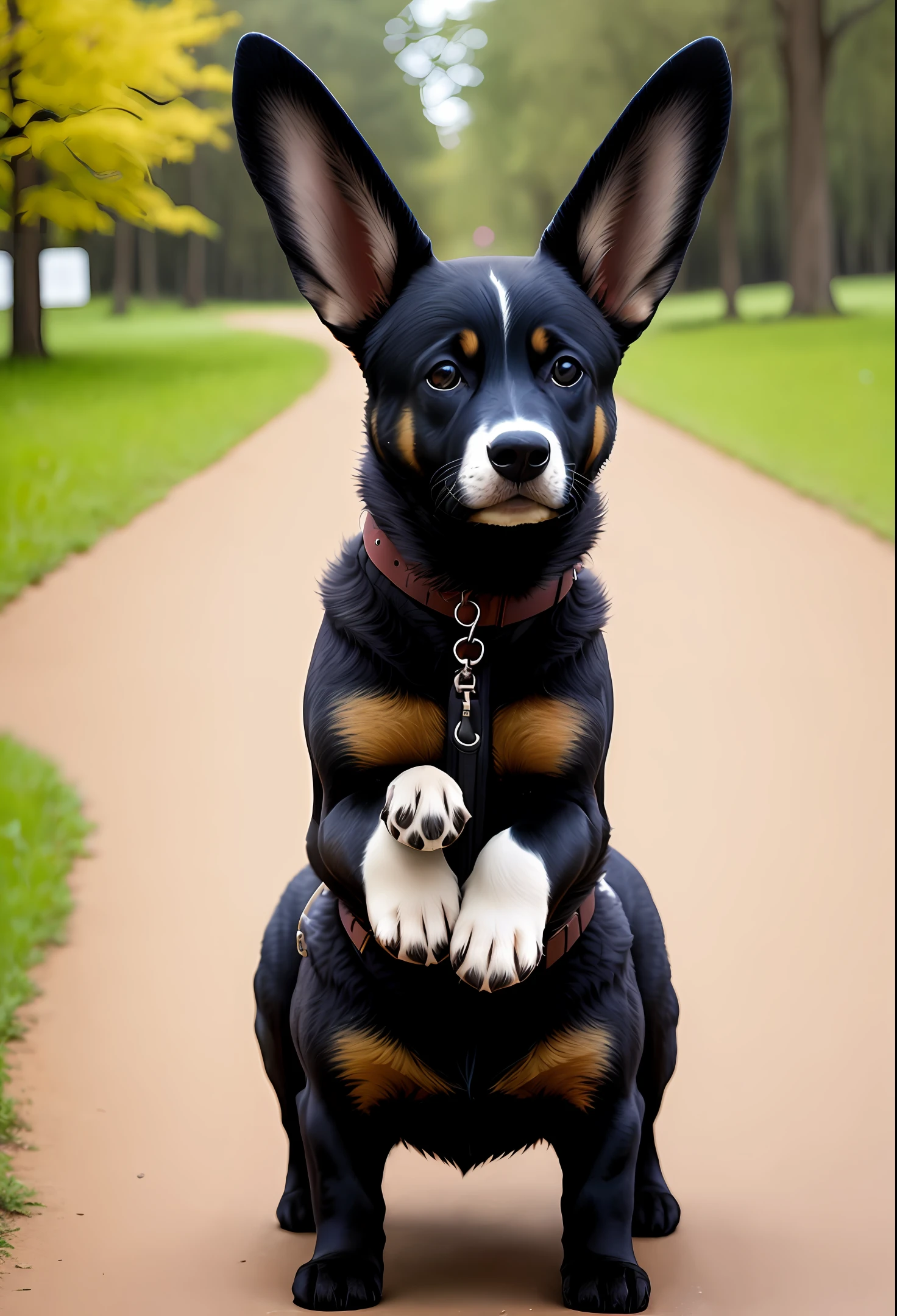 Big-eared dog