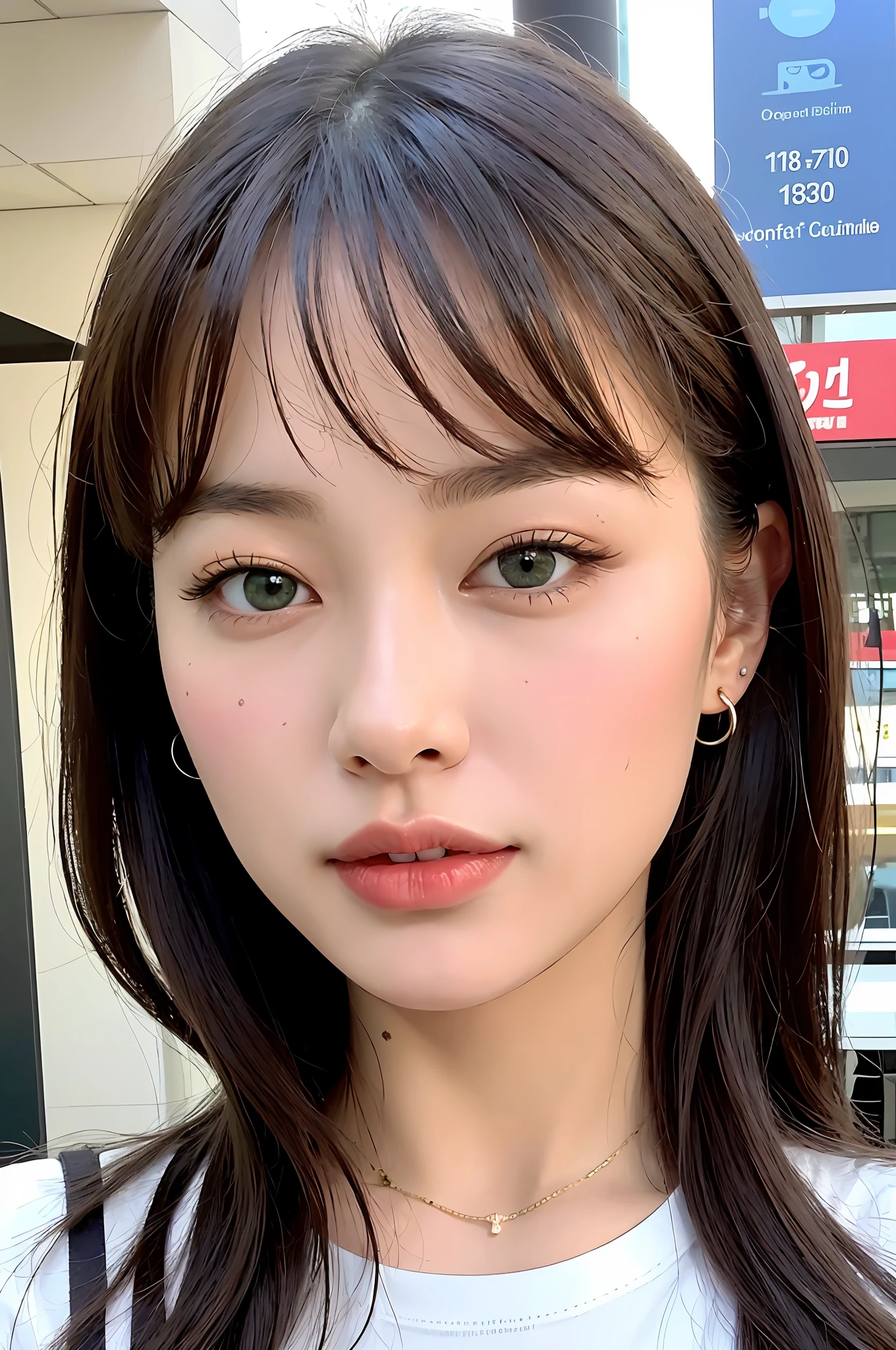 green eyes