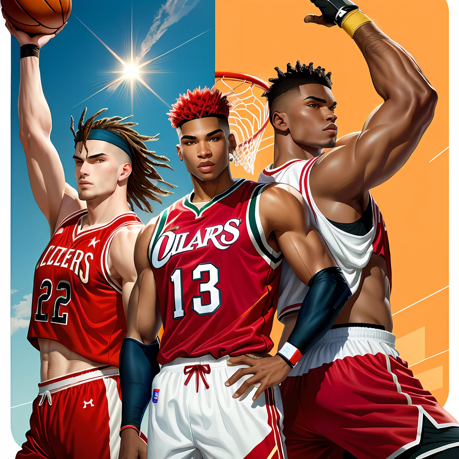 slam dunk heroes as anthro