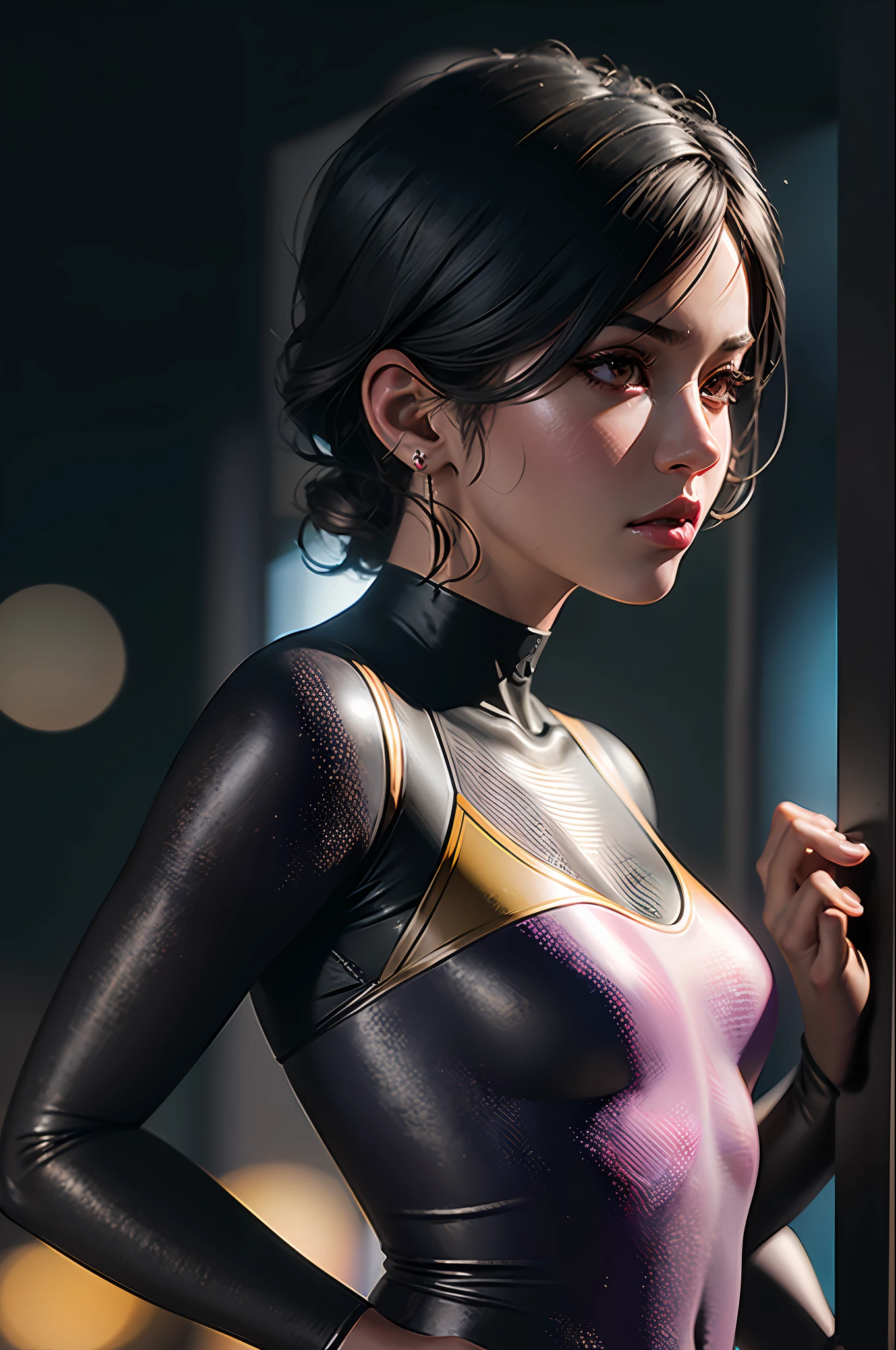 A beautiful anime, arafed woman, 8k artgerm bokeh, ig model | artgerm, 3 d render character art 8 k, wojtek fus, artgerm and atey ghailan, stunning character art, realistic digital art 4k, realistic digital art 4 k, artgerm portrait, extremely detailed artgerm, Surrealism, Realism, Pop art, Pixar, Hyperrealism, vanishing point, Eye-Level Shot, Fujifilm, Sony FE, Hasselblad, UHD, retina, masterpiece, anatomically correct, textured skin, super detail, high details, high quality, award winning, best quality, highres