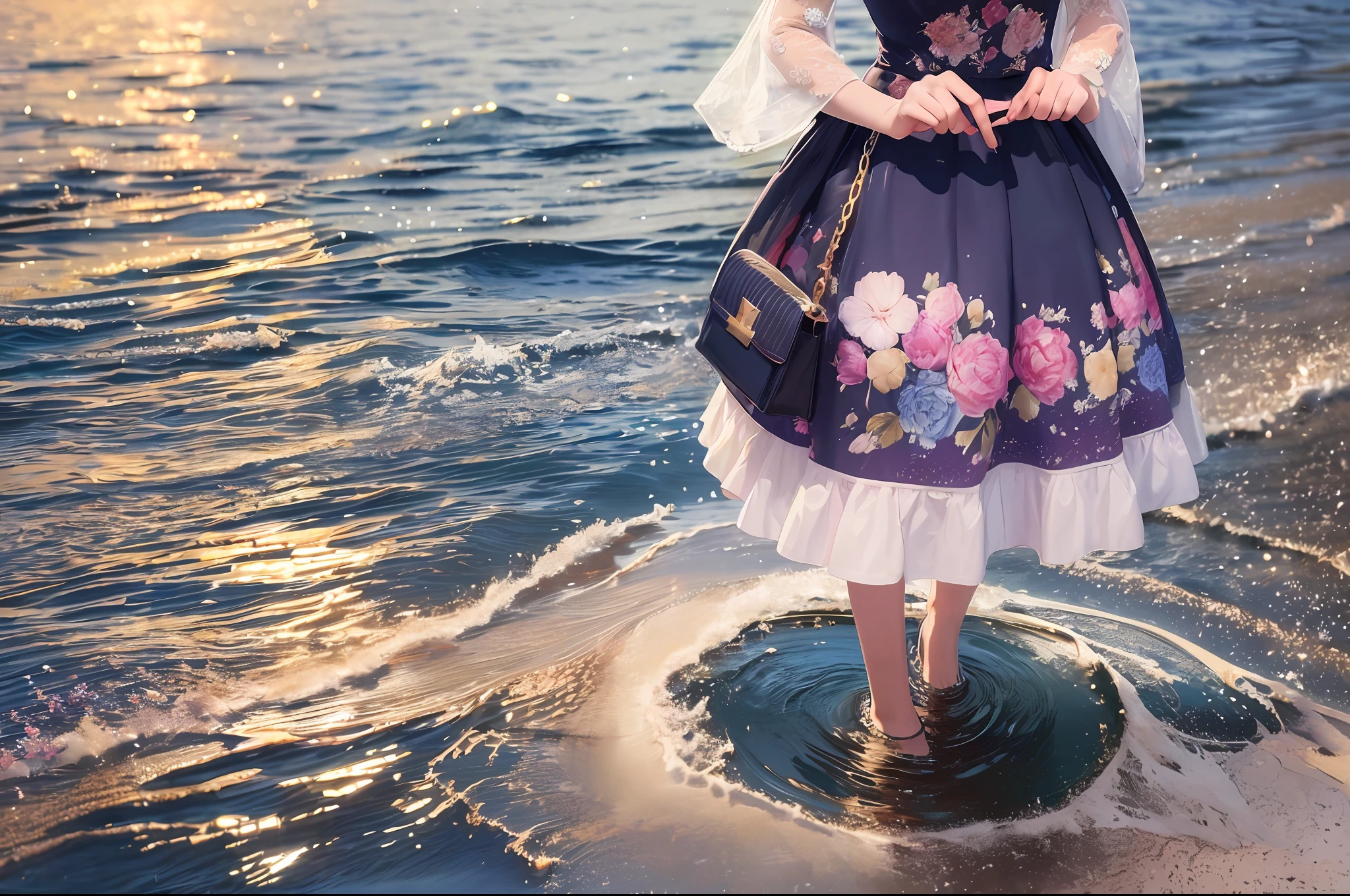 (masterpiece), (best quality), (ultra detailed),(乱发),(illustration), (1girl), (Fashionable clothing), standing,Fashion model, looking at viewer, (interview), (simple background),美丽细致的眼睛,精致美颜,漂浮,(高富和度),(colorful splashs),colorful bubble,(shining),focus on face,