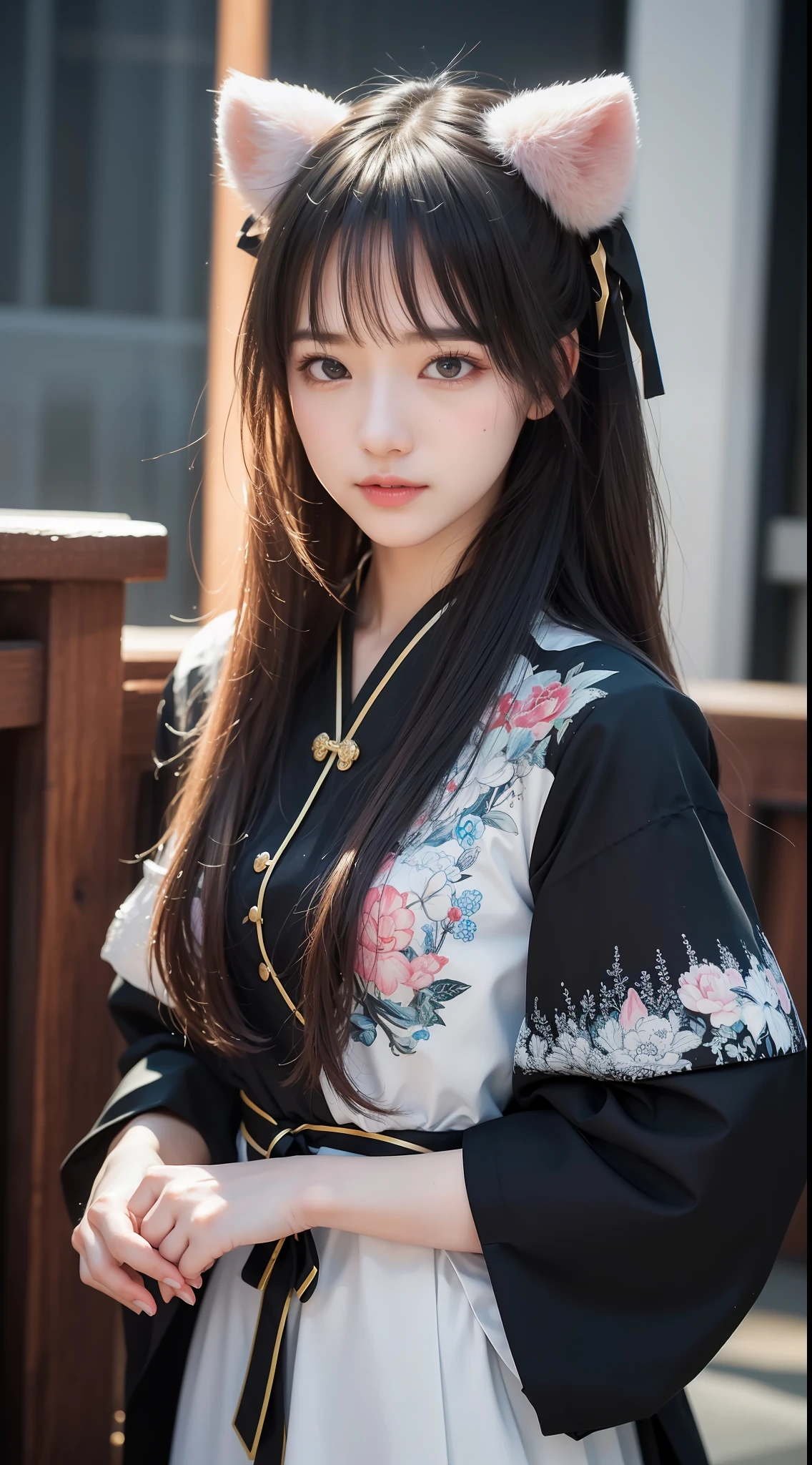 (8k, RAW photo:1.2), best quality, ultra high res,dramatic angle,(fluttered detailed color splashs), (illustration),(((1 girl))),(long hair),(rain:0.9), (头饰:1.4),少女身边有一座古宫,汉服,(重点),彩色水墨画,(泼彩),泼彩,(((colorful))),(素描:0.8) , Masterpiece, best quality, beautiful painted, highly detailed,(denoising:0.6),[splash ink],((ink refraction)), (beautiful detailed sky),moon,highly,detaild,(masterpiece, best quality, extremely detailed） CG unity 8k壁纸，杰作，最好的质量，超详细），（石蒜），