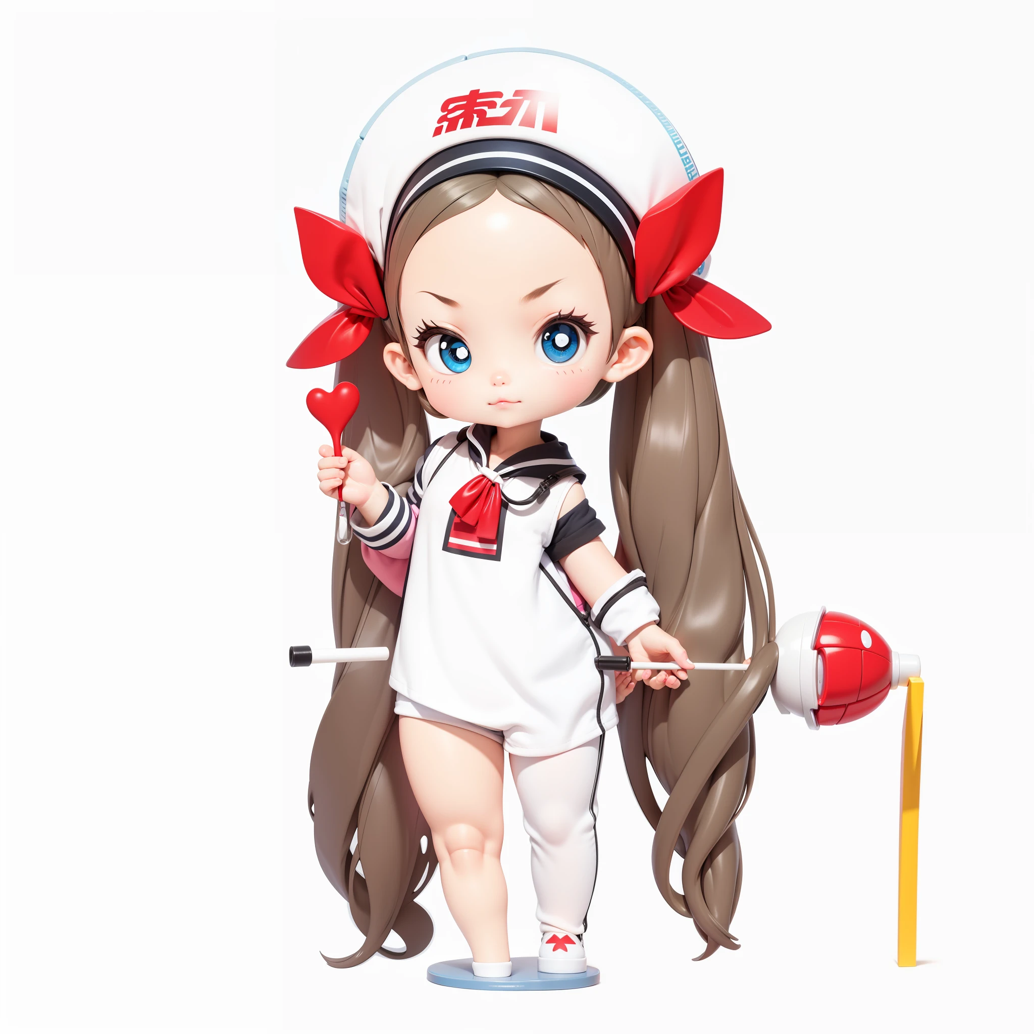 blind box toy style, a cute ,