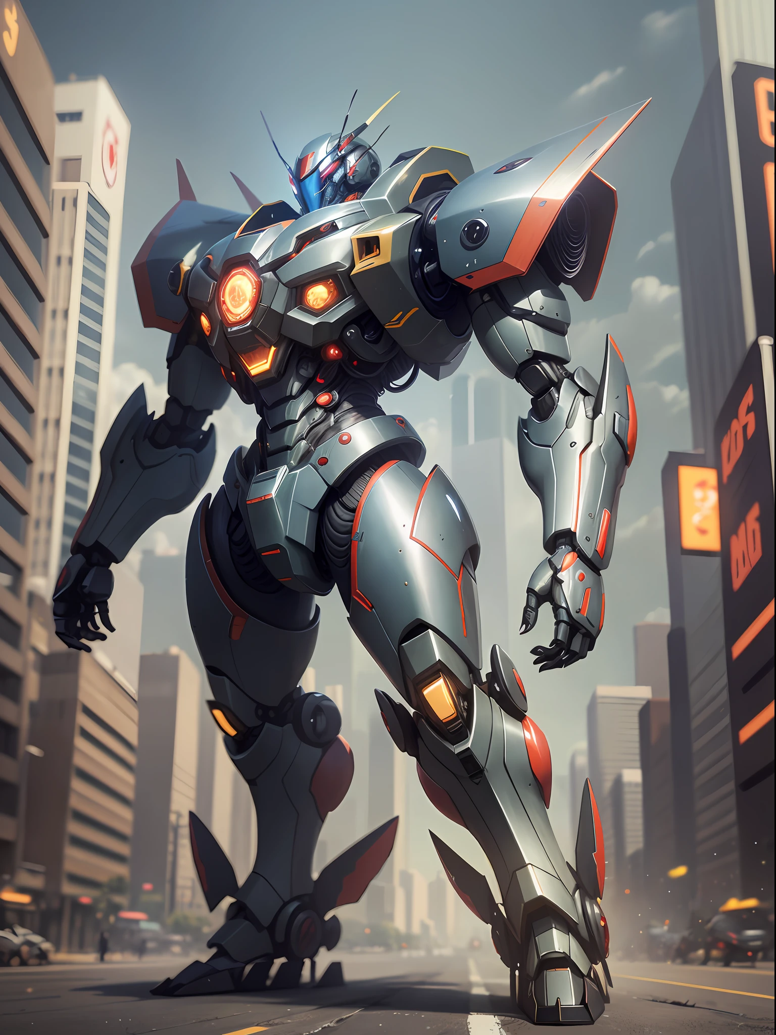 Insect Mecha, Full Body, Movie Lighting, Advertising Poster, Octane Rendering, Moody Lighting, Octane Rendering, --ar 3:4 --Niji 5 --S 40