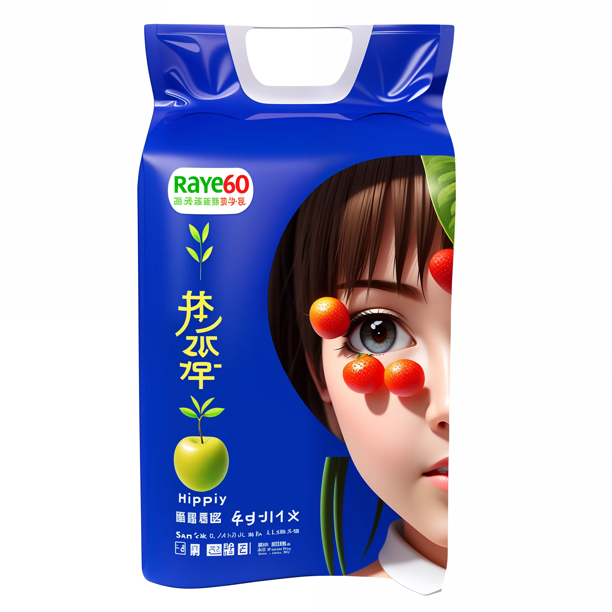 Rainforest, fresh fruit, cute girl, hyper detail, ray tracing. --v6