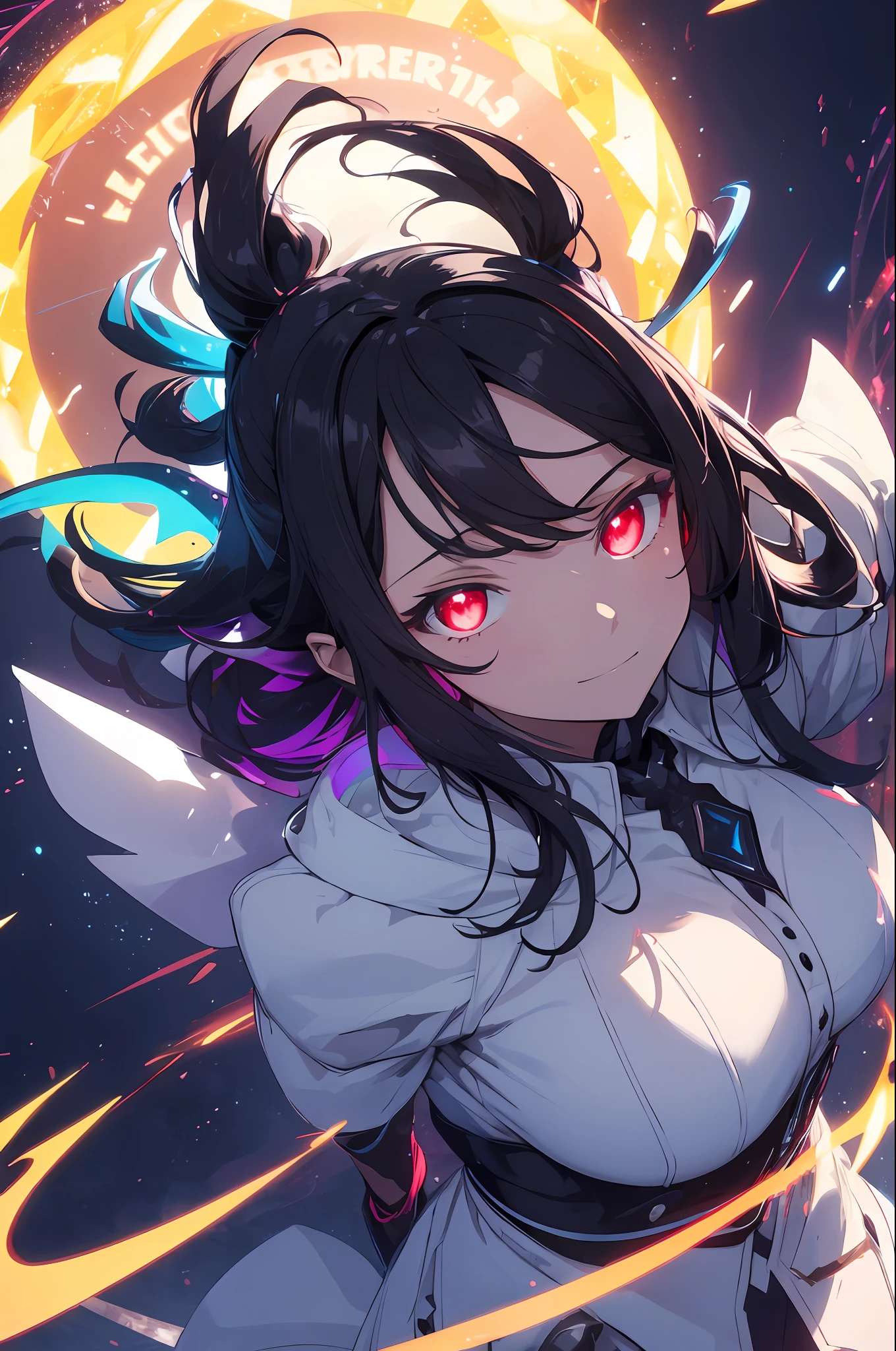 ((white outfit)), revealing, big breasts, 30 years old, young beautiful girl, ultra detailed, official art, unity 8k wallpaper, BREAK, neon lighting, (vibrant glow):1.2, dynamic colors, striking contrast, futuristic vibe, electric energy, reflective surfaces, masterpiece, best quality, ultra-detailed, illustration, 1girl, solo, fantasy, flying, broom, night sky, outdoors, magic, spells, moon, stars, clouds, wind, hair, cape, hat, boots, broomstick, glowing, mysterious, enchanting, whimsical, playful, adventurous, freedom, wonder, imagination, determination, skill, speed, movement, energy, realism, naturalistic, figurative, representational, beauty, fantasy culture, mythology, fairy tales, folklore, legends, witches, wizards, magical creatures, fantasy worlds, composition, scale, foreground, middle ground, background, perspective, light, color, texture, detail, beauty, wonder, adult, 30 years old, loraeyes, pauldrons, magic circle, evil, vampire teeth, 30 years old, adult, magic circle, magic_circle, red_glow, red glow, (masterpiece, best quality, ultra-detailed, best shadow), (detailed background,dark fantasy), (beautiful detailed face), high contrast, (best illumination, an extremely delicate and beautiful), ((cinematic light)), colorful, hyper detail, dramatic light, intricate details, (1 girl, solo,black hair, sharp face,low twintails,red eyes, hair between eyes,dynamic angle, magic circle), blood splatter, swirling black light around the character, depth of field,black light particles,(broken glass),, 30 years old, beautiful girl, ultra detailed, official art, unity 8k wallpaper, BREAK, neon lighting, (vibrant glow):1.2, dynamic colors, striking contrast, futuristic vibe, electric energy, reflective surfaces
