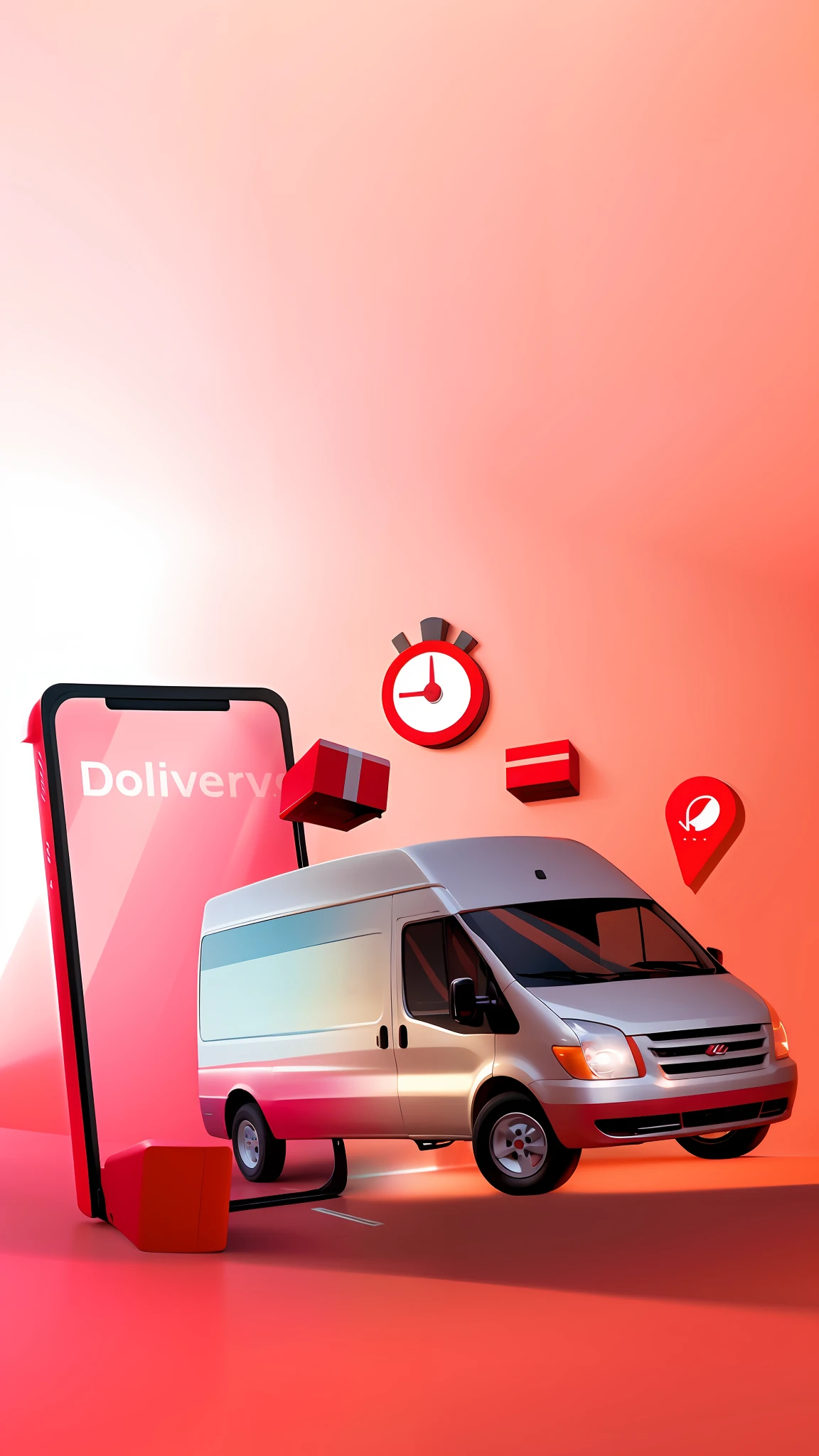 masterpiece , ultra quality, best quality,gradient light red wallpapers,perfect, soft, simple,clean
