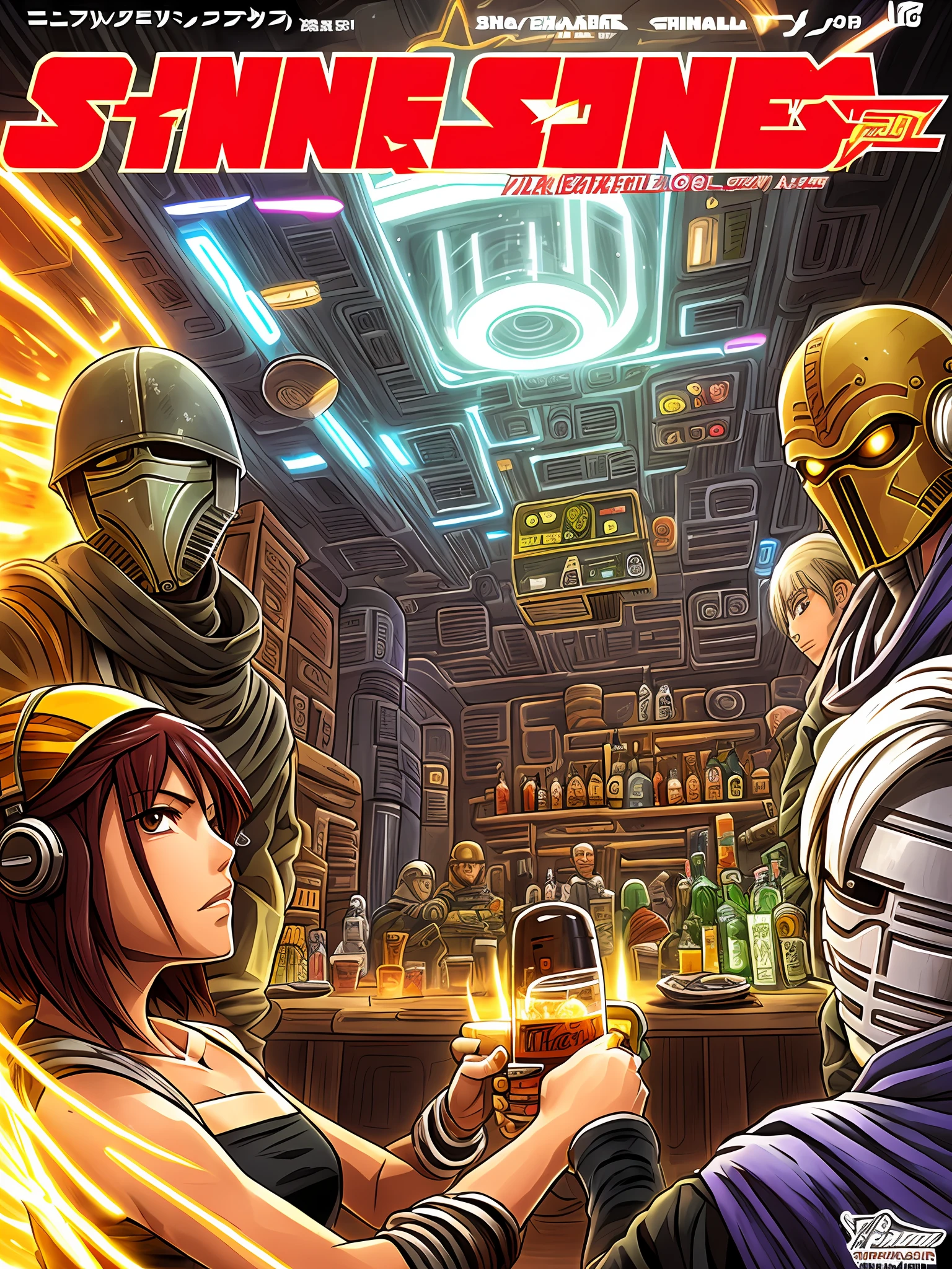 Cantina but drawn by shonen
