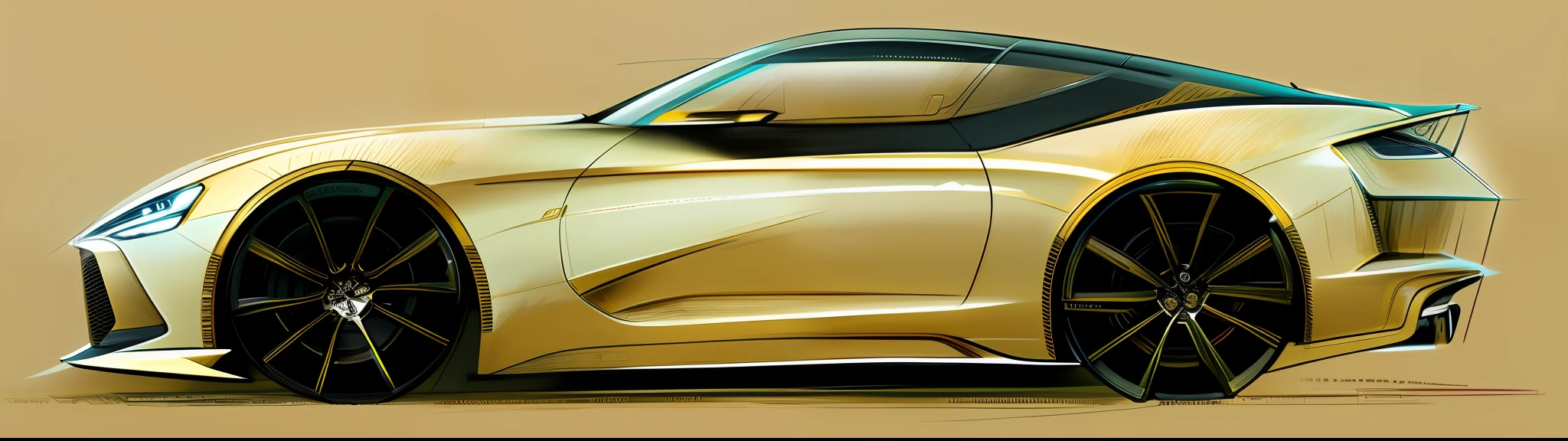 a drawing of a car with a large wheel on a black background, car sketch, aerodynamic design, aerodynamic body, automotive design art, digitally drawn, aerodynamic, car design, aerodynamic imposing, high quality sketch, top down drawing, contour hatching, digital sketch, concept, sketch-like, car concept, sketch, with sleek lines and a powerful