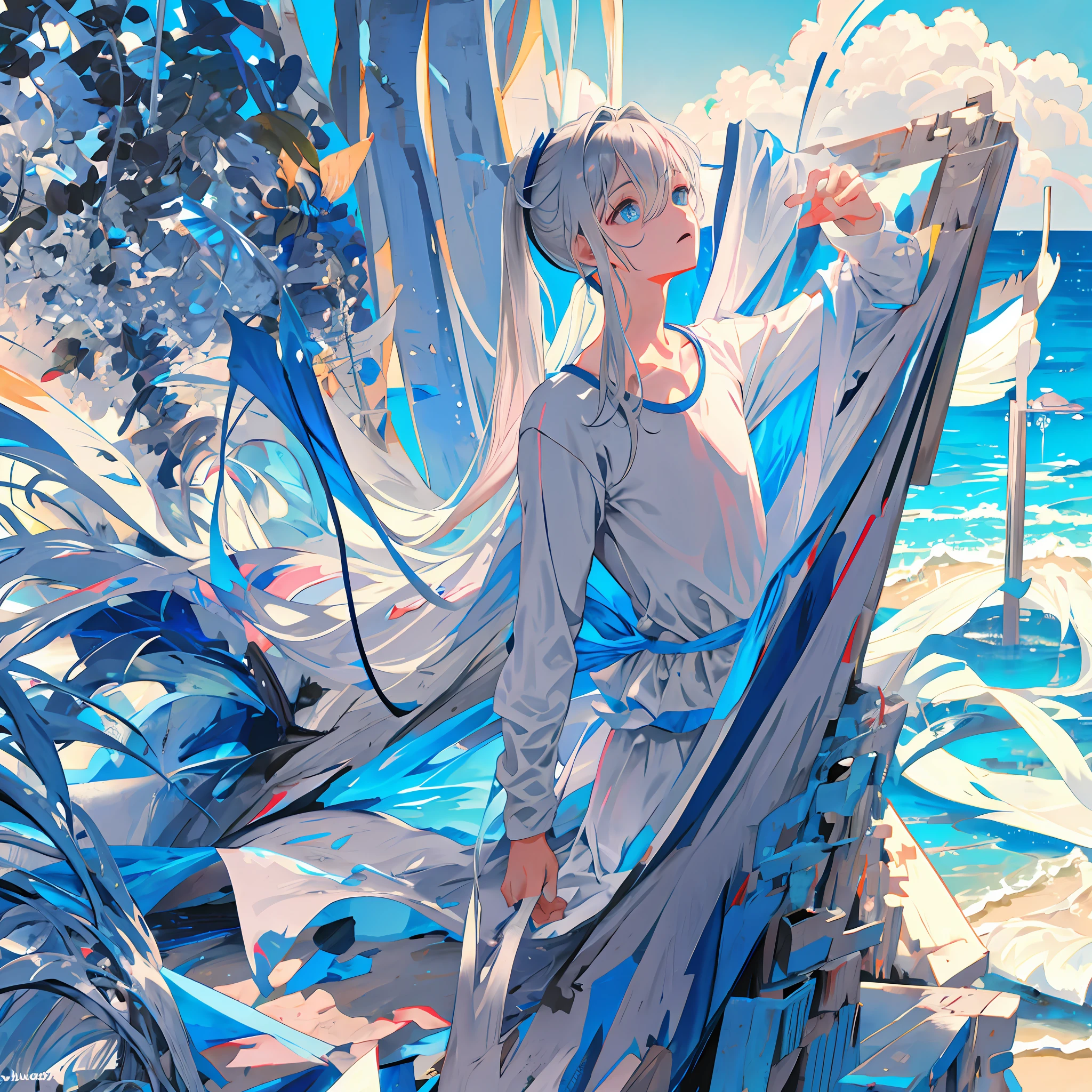 Redrawn, depiction of hands (holding)