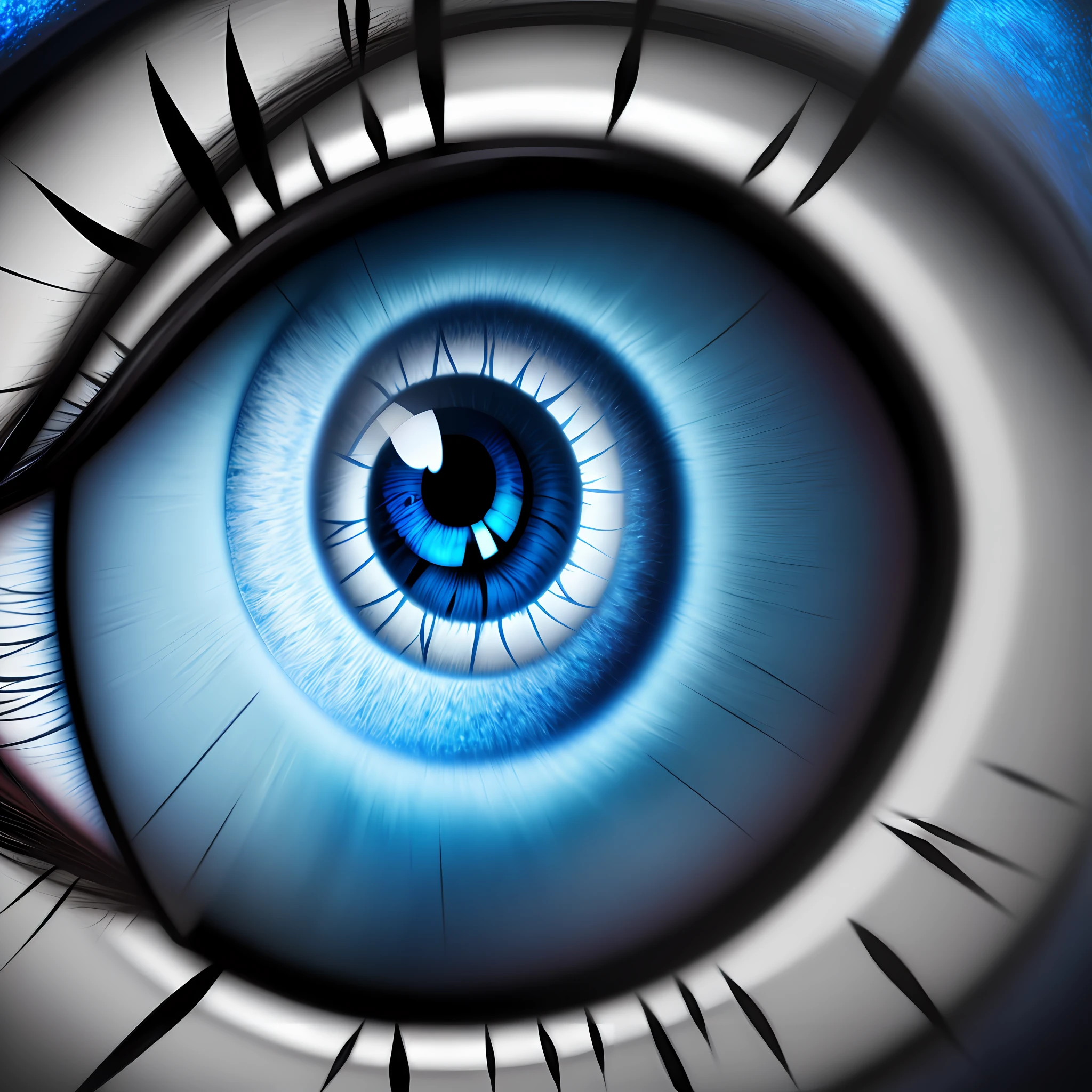 Blue eye, Surrealism, 8k, super detail, Cinematic colour