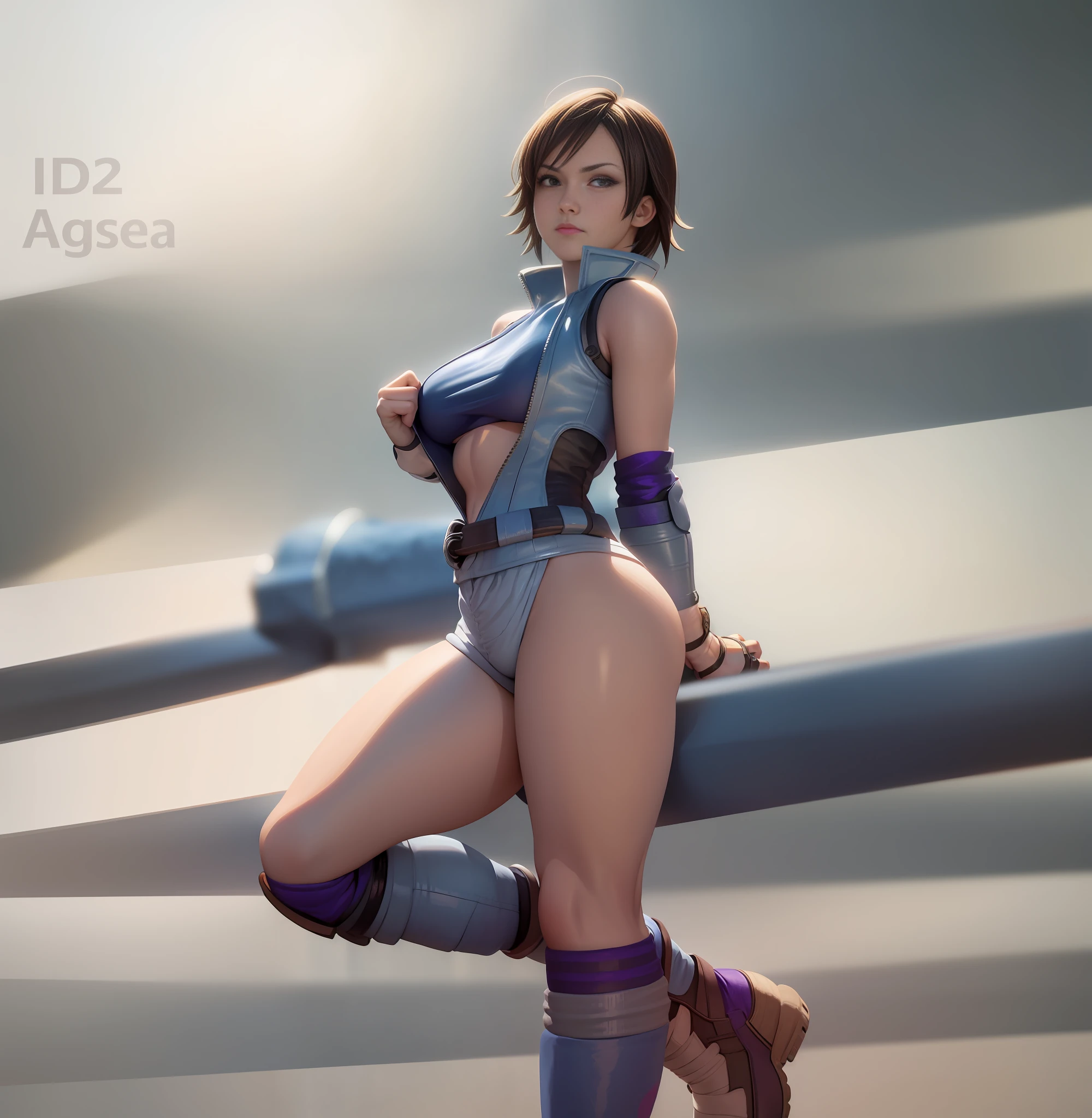 Asuka Kazama, ass, sexy pose, butt up