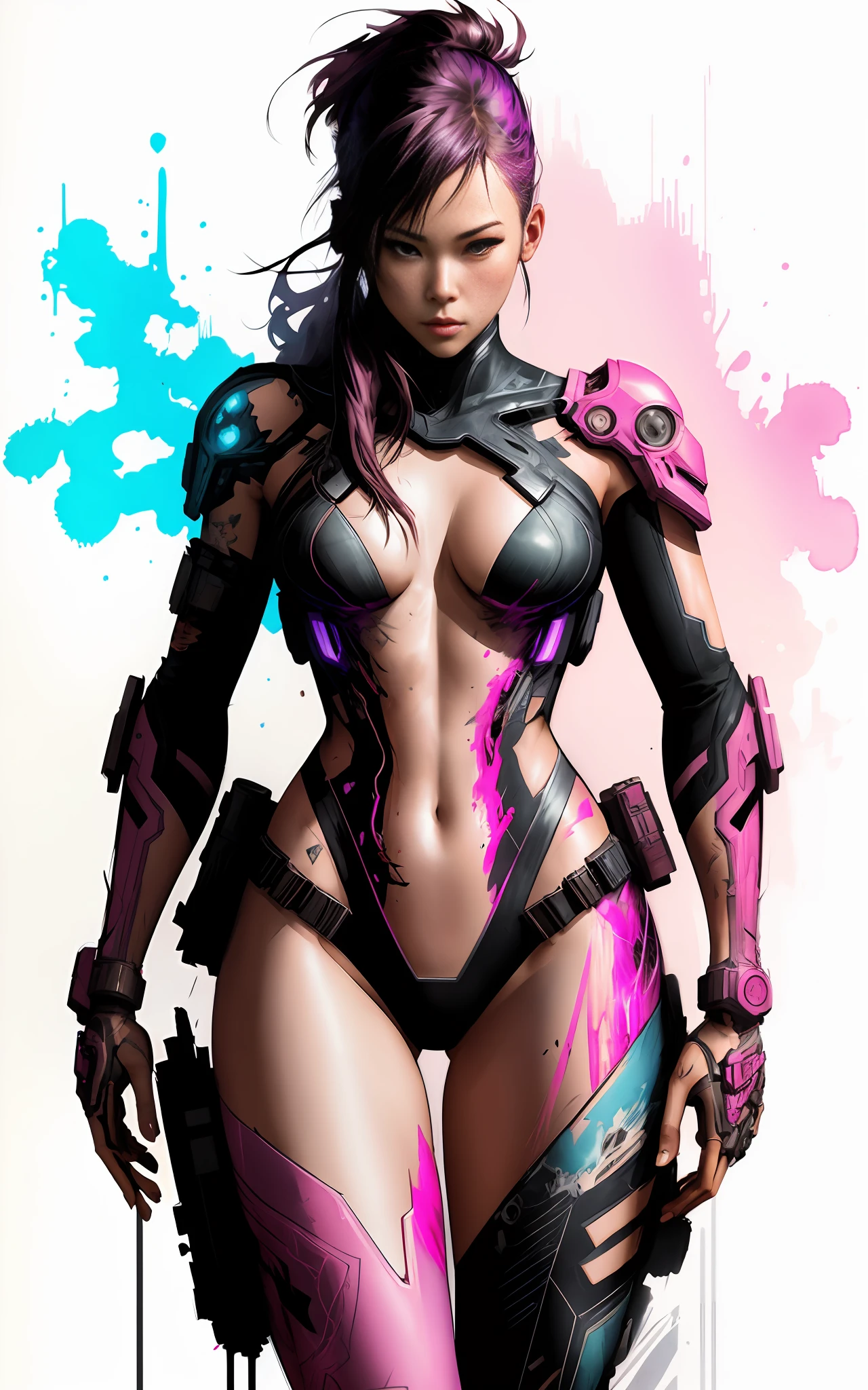 a masterpiece, drawing (((pink ranger:0.5)))), (((pink ranger:0.5)))), dc comic style wearing alternative top, shy and seductive, full body, Kim Jung gi, freedom, soul, digital illustration, comic style, cyberpunk, perfect anatomy, centered, almost perfection, dynamic, highly detailed, watercolor painting, art station, conceptual art, smooth, sharp focus, illustration, art by Carne Griffiths and Wadim Kashin,   Unique, award-winning masterpiece