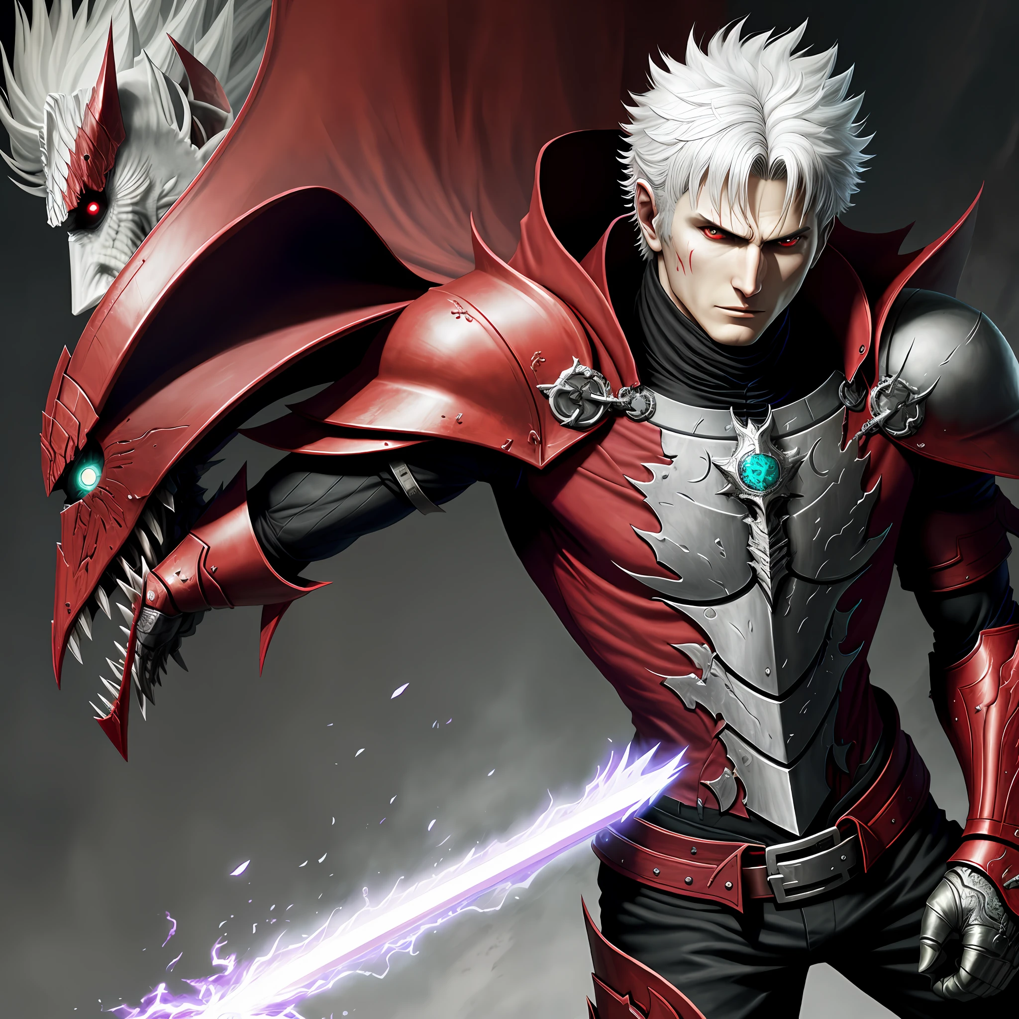 Dante Sparda in the armor of Berserk's Guts