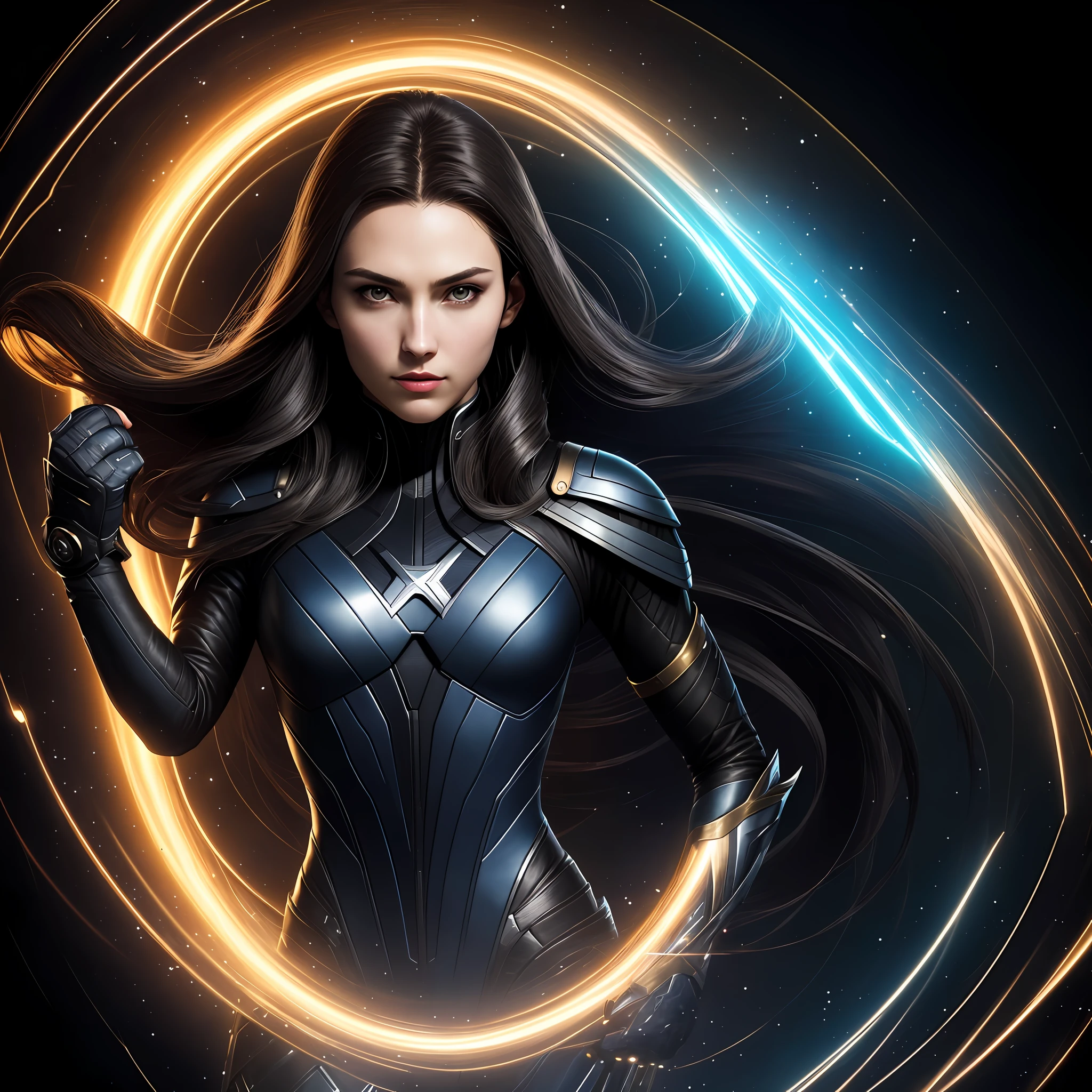 Nocturne X-men ,FULL BODY.camera view against plongée, golden ratio, dark background lighting, close-up, detailed facial details, perfect face, sharpness, trend art, sharp facial details, ultra high quality, line art, high fantasy, exquisite, 4k, soft lighting 8k, dreamer --iso 100