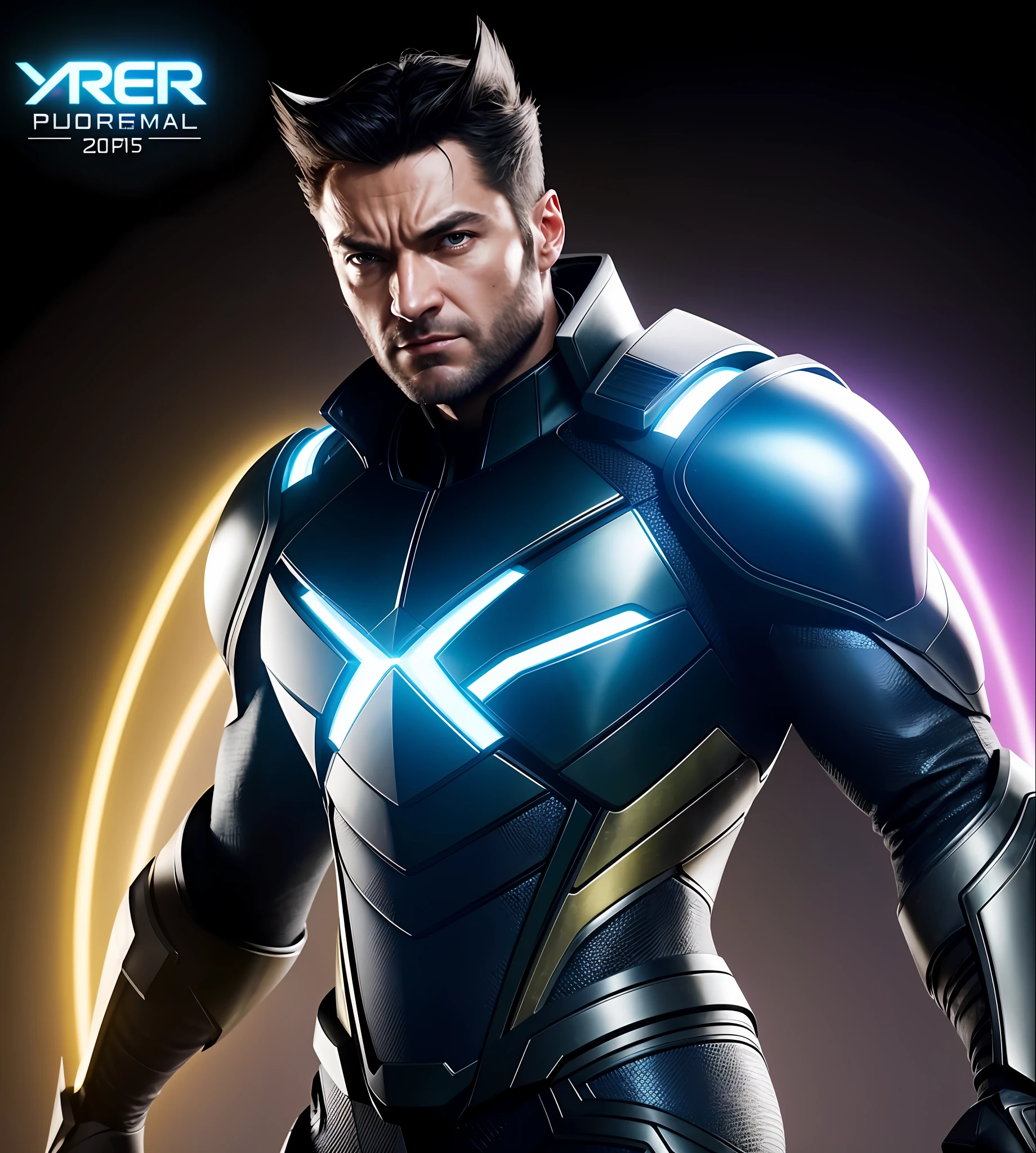 wolverine X-MEN, perfect proportions face, portrait, pink neon tones on black background, iridescent colors, UHD, details, insane details, hyper detailed, micro details, photorealistic, realistic, hyper realistic, golden proportion, ornate, textured, light, natural light, natural lighting, volumetric lighting, hard detail, reflections traced by rays, ultra realistic, maximalism, octane rendering, 3d, volumetric lighting, cinematic lighting, photorealism,  high contrast, lighting, extremely detailed, epic scene, cinematography, hyperdetailed, elegant, mythical, ethereal, intricate, elaborate, hyperrealism, 200mm, UHD, 32k, 16k, 8k, 3d shading, tone mapping, global ray tracing lighting, diffraction grid, crystalline, lumen reflections, super resolution, gigapixel, color grading, retouching, enhanced, art station, weta digital, digital art PBR, blender, V-ray, Procreate, z Brush,  Unreal Engine 5, Cinema 4D, ROMM RGB, Adobe After Effects, 3DCG, VFX, SFX, FXAA, SSAO, 8k
