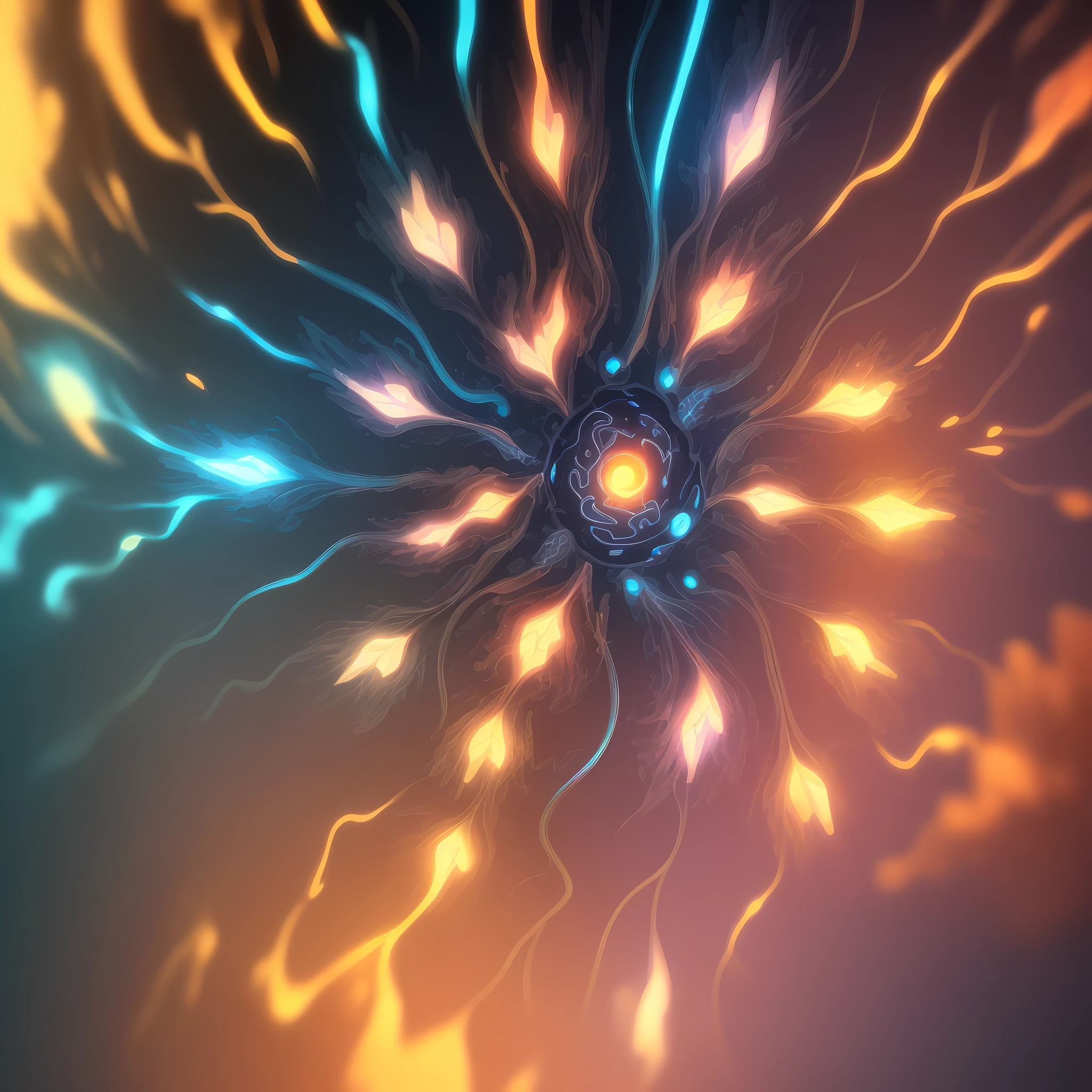 (extremely detailed CG unity 8k wallpaper, masterpiece, best quality), (brain synapse, abstract and illustrative, human brain, colorful), high saturation, deep contrast, dynamic camera angle, close-up shot.