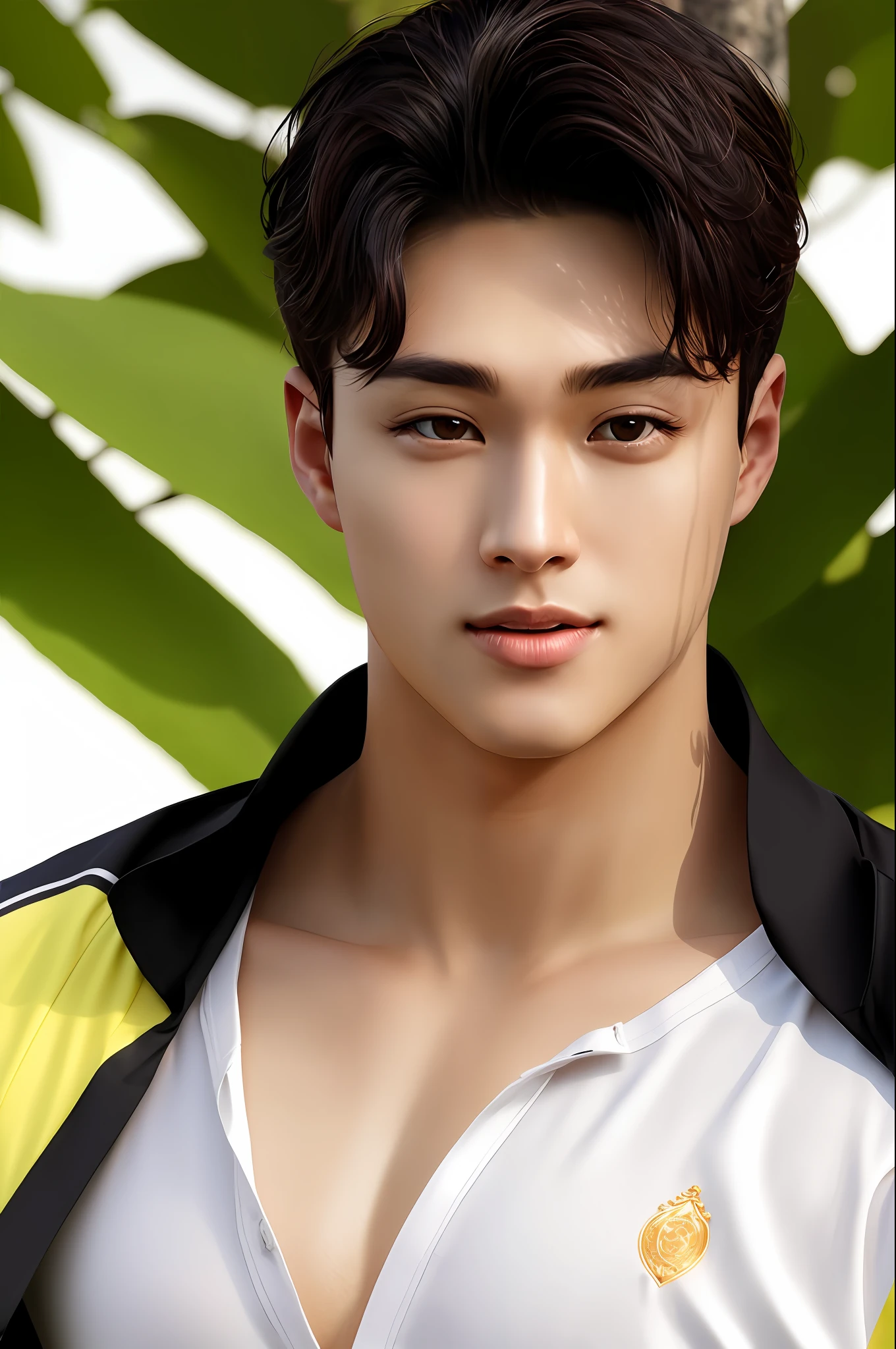 Oppav3, (Masterpiece, Ultra High Quality, Full Body Photo High Resolution, 8K, Complex: 1.2), (Detailed Face: 1.2), (Football Suit: 1.2), (Crazy Detail, Bloom:1.5), Handsome, Detailed Skin, Pores, Ridiculous, Clumsy, 1boy, Male Focus, ((Realistic)), Good Lighting Quality, Muscle Veins, (Pale Skin), Balanced Eyes, Brown Eyes,