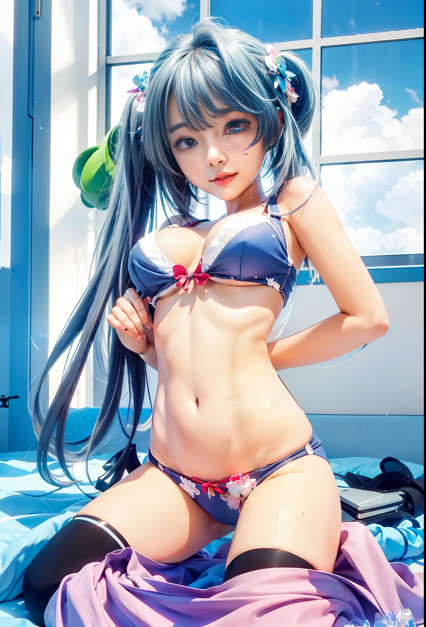 (Masterpiece, Best Quality, Clear), 3D, Exposure, Perfect, 4K, Cute