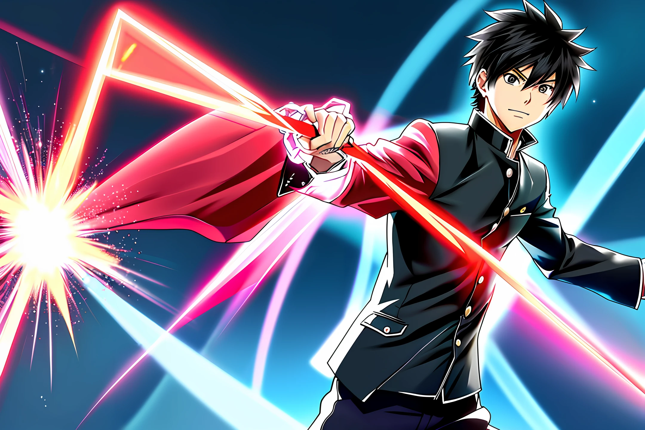 New anime character
User
Create a new anime character and all the details
ChatGPT
Name: Akira Miyamoto
Gender: Male
Age: 17
Height: 1,75 m
Weight: 65 kg
Appearance: Akira is a young man of athletic appearance and messy black hair that falls over his eyes. He has intense brown eyes and a confident smile. His signature outfit is a black school uniform with a red jacket, standing out from the other students.
Personality: Akira is a friendly, outgoing and energetic person. He is known for his sense of justice and for always being willing to help others. Akira is extremely competitive and is always looking for challenges to overcome his own limits. He is loyal to his friends and will do anything to protect them.
Backstory: Akira grew up in a small town with his parents, who were both professional athletes. He was inspired by his parents from an early age and developed a passion for sports. However, a serious injury in an athletics competition left him unable to continue his athletic career. Determined to find a new passion, Akira began exploring different areas and discovered his love for anime and manga.
Powers and abilities: Despite having no supernatural abilities, Akira is a talented and extremely agile athlete. His strength and speed are above average, which makes him a formidable opponent in whatever sport he plays. He is an expert in martial arts and has mastered various fighting techniques, being able to defend himself from any opponent. In addition, Akira is an intelligent strategist, able to quickly analyze the situation and make sound decisions.
Weapon or accessory: Akira uses a specialized katana as a weapon. The katana has been passed down from generation to generation in his family and has a special meaning for him. The blade is made of a mystical metal that allows it to easily cut through any material, making it a powerful weapon in her hands