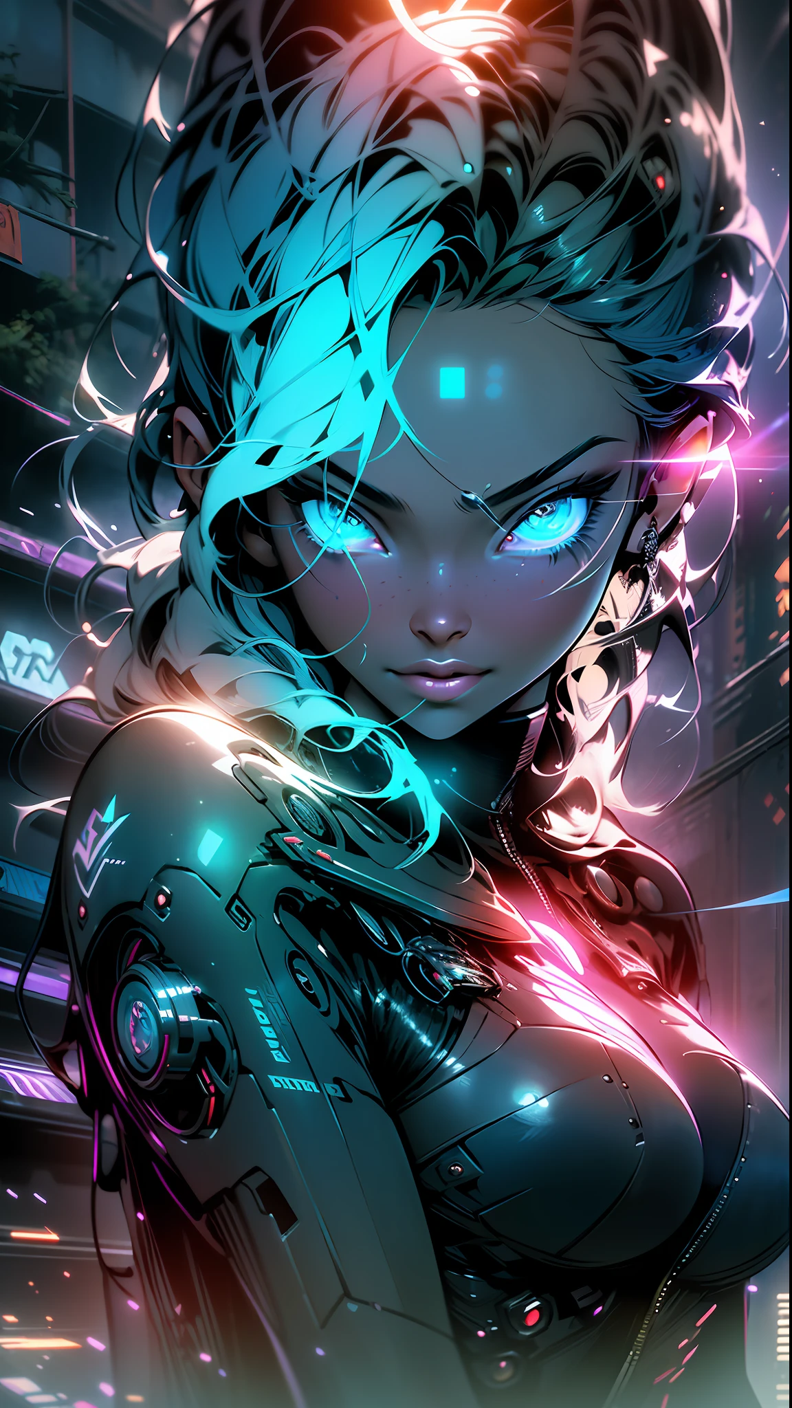 ((Best quality)), ((masterpiece)), (detailed:1.4), 3D, an image of a beautiful cyberpunk female,HDR (High Dynamic Range),Ray Tracing,NVIDIA RTX,Super-Resolution,Unreal 5,Subsurface scattering,PBR Texturing,Post-processing,Anisotropic Filtering,Depth-of-field,Maximum clarity and sharpness,Multi-layered textures,Albedo and Specular maps,Surface shading,Accurate simulation of light-material interaction,Perfect proportions,Octane Render,Two-tone lighting,Wide aperture,Low ISO,White balance,Rule of thirds,8K RAW, crysisnanosuit