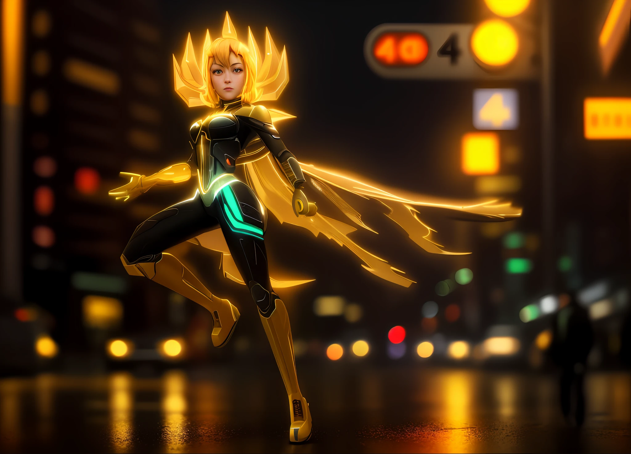 (((Realistic)))|(Ultra-realistic), best quality, extremely detailed (((4k))),
    
    

    [cityscape, ((nighttime)) + (golden hour), rain (heavy), wet pavement, ((bokeh)) + (lens flare), dynamic camera shot, ((neon lights)), ((glowing signs)), reflections]