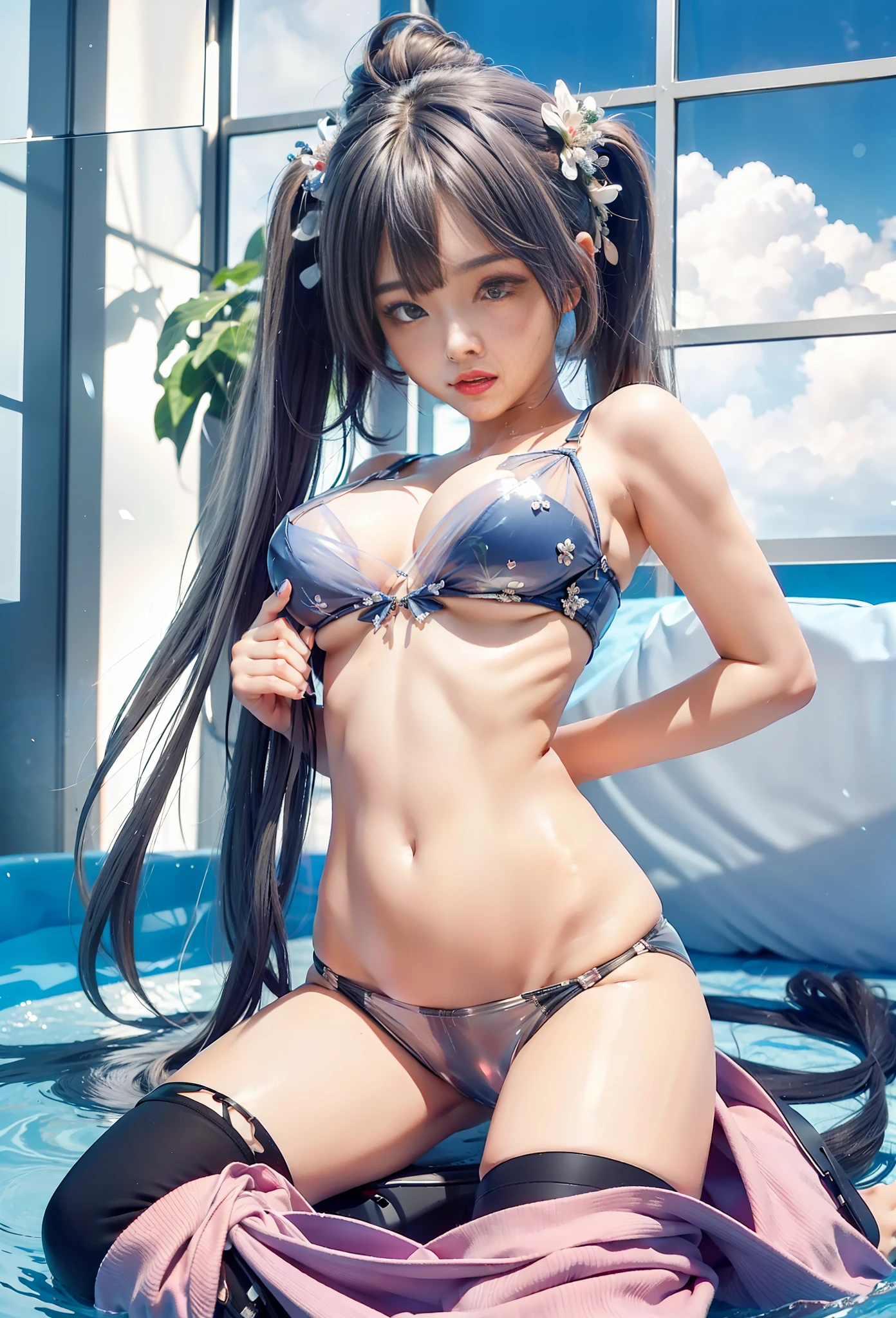(masterpiece, top quality, clear), 3D, perfect, 4K, bigger breasts, cuter