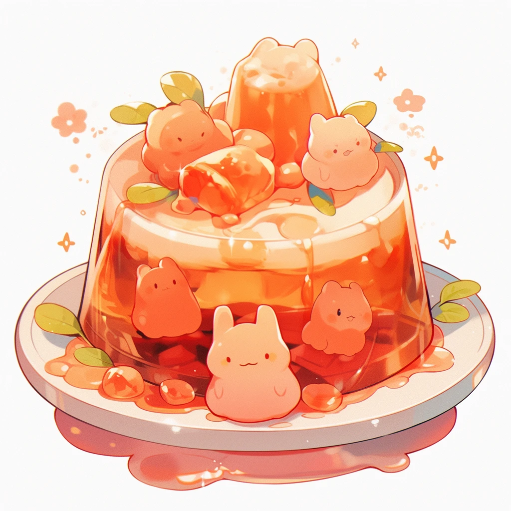 Jelly, cartoon, cocoa --niji 5