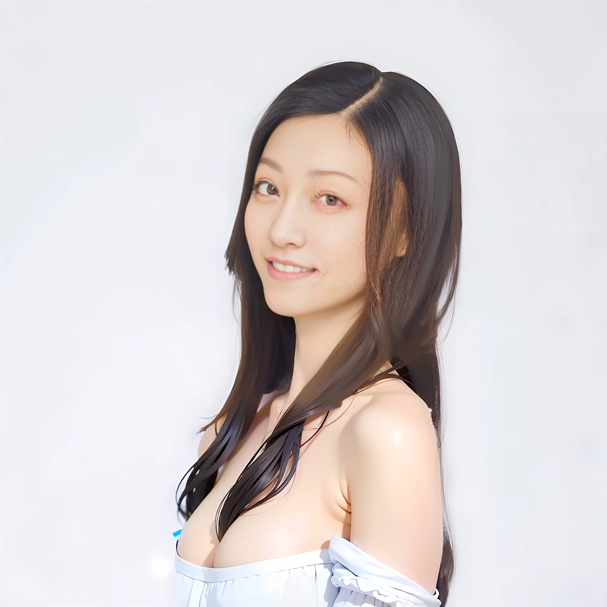 Nudity, C-cups, collarbones