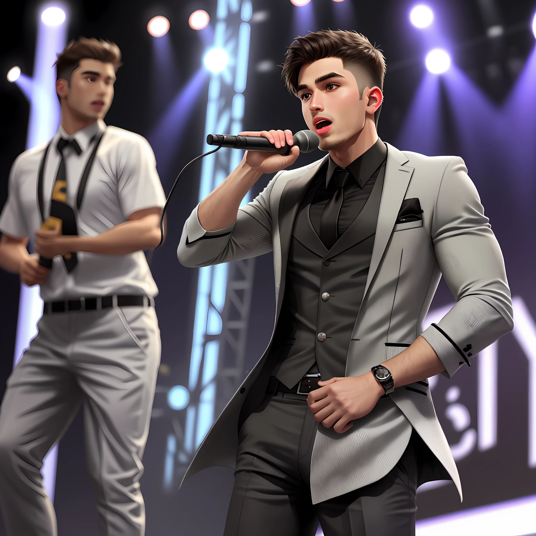 male emcee