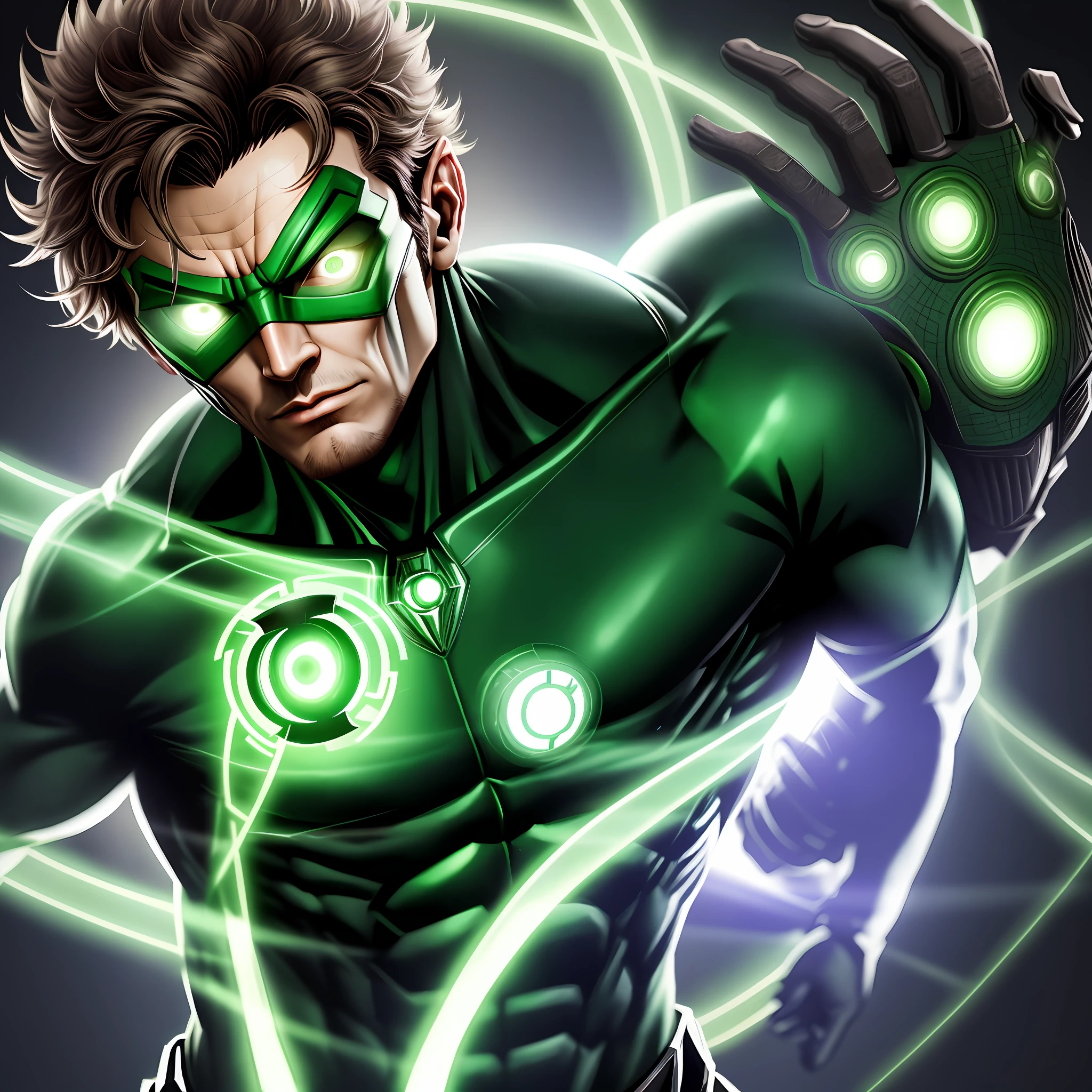 Humanoid, male, Green Lantern,