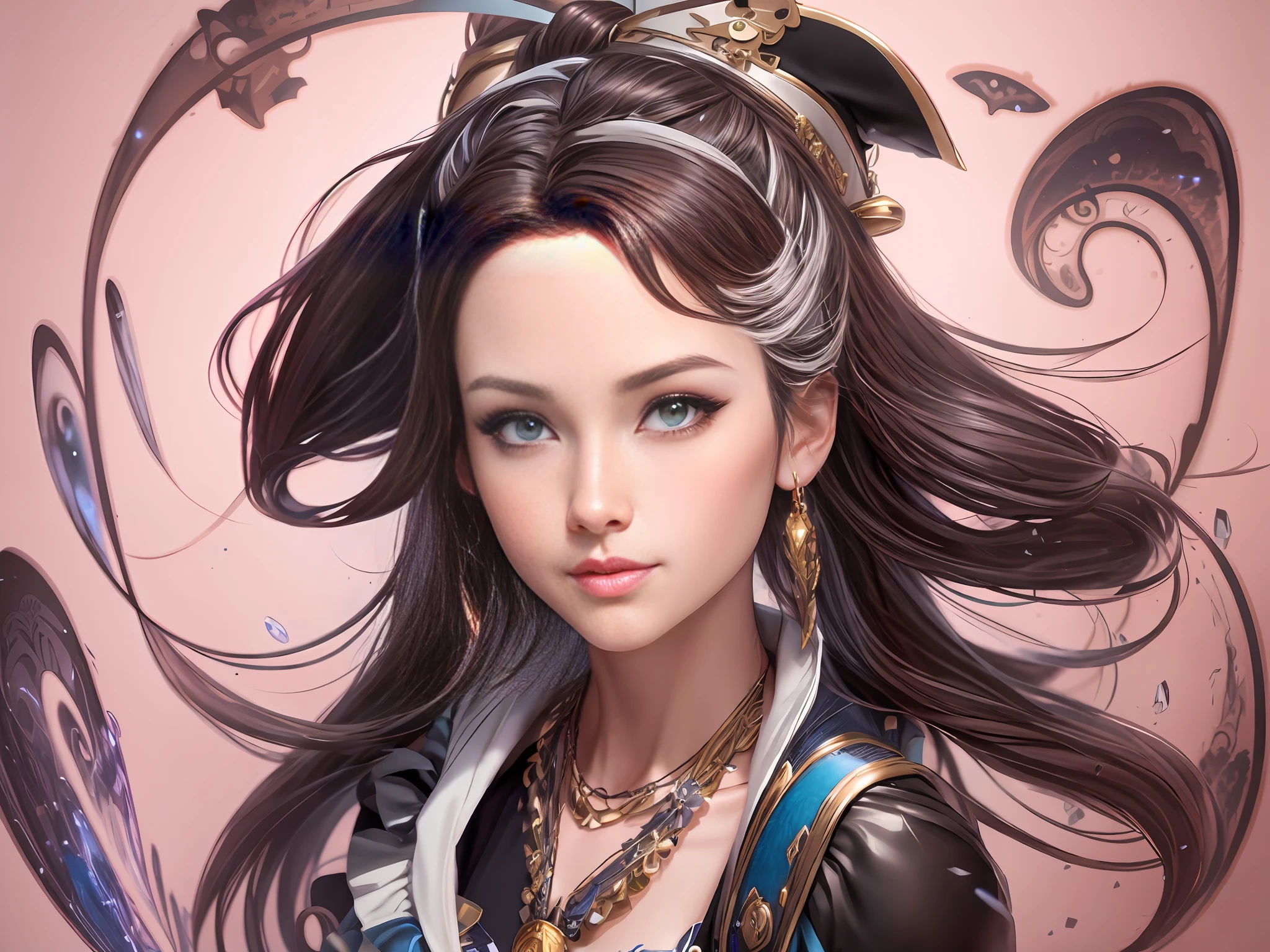 anime girl with long hair and a tiable and a necklace, artgerm. anime illustration, artgerm. high detail, artgerm portrait, a beautiful fantasy empress, artgerm detailed, extremely detailed artgerm, ig model | artgerm, 2. 5 d cgi anime fantasy artwork, beautiful character painting, fanart best artstation