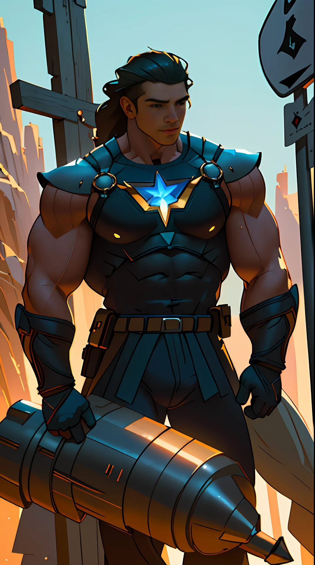 Cinematic soft lighting illuminates a stunningly detailed and ultra-realistic a MAN superhero of the sign of Sagittarius, super strong, muscular that is trending on ArtStation. Octane is the perfect tool to capture the softest details of this 16k photography masterpiece