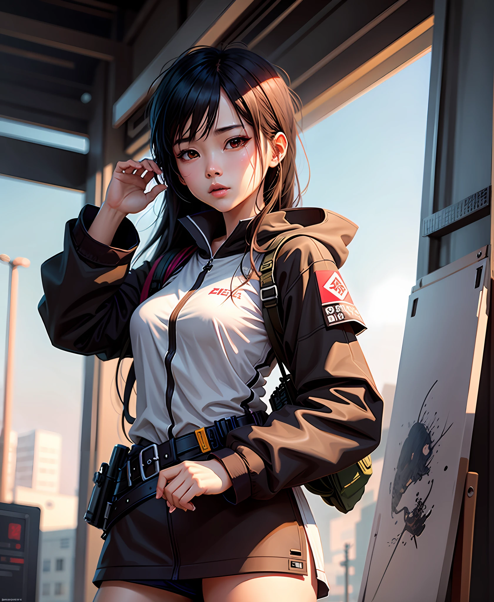 Wang Ling (WLOP) style digital art