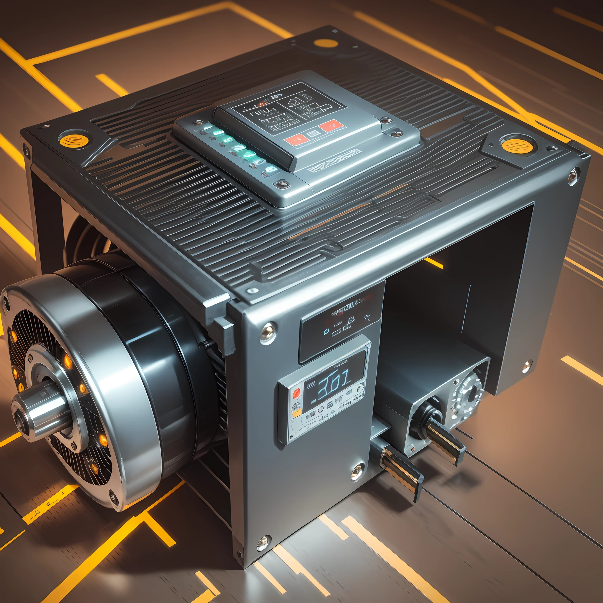 infinite magnetic power motor with magnetic coils and with transformer with 12v output, starter motor, digital panel, blidado, auxiliary battery, power protection, connection cabor