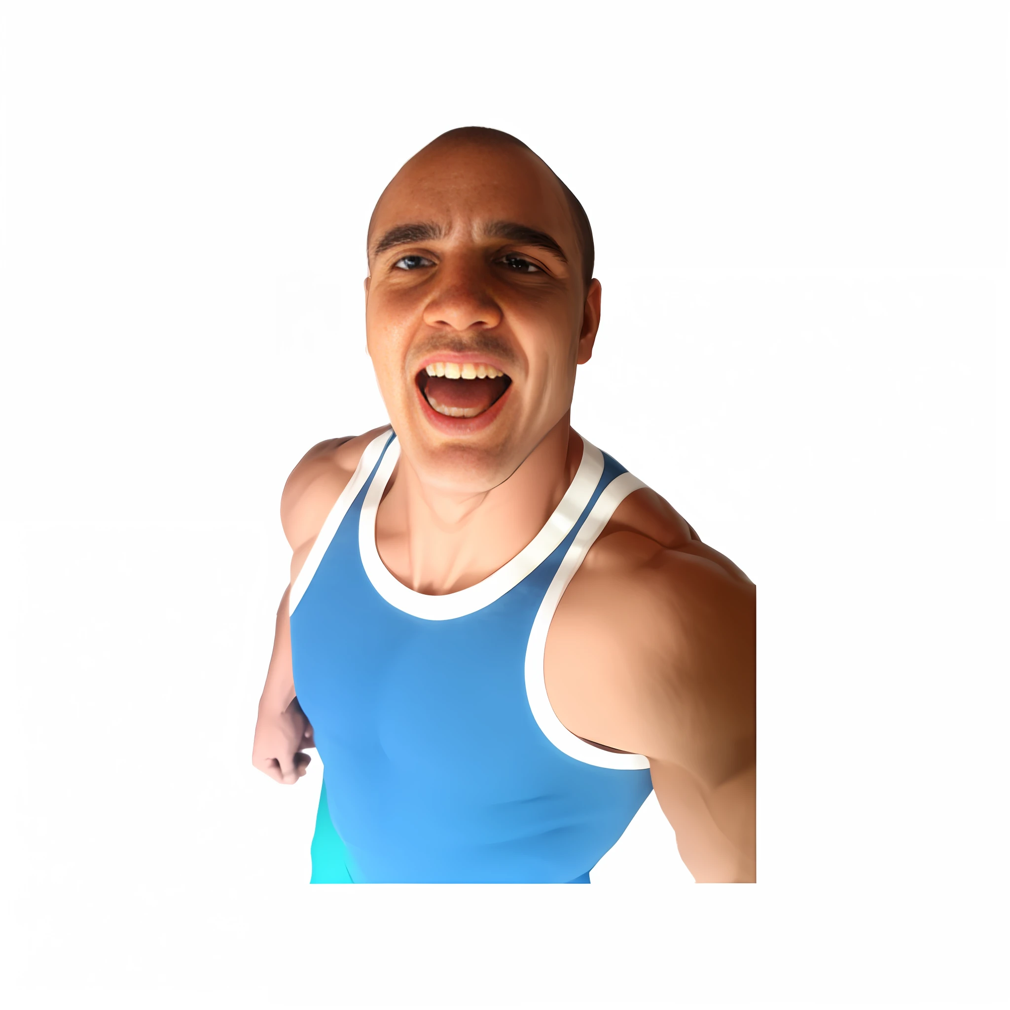Muscular regatta man