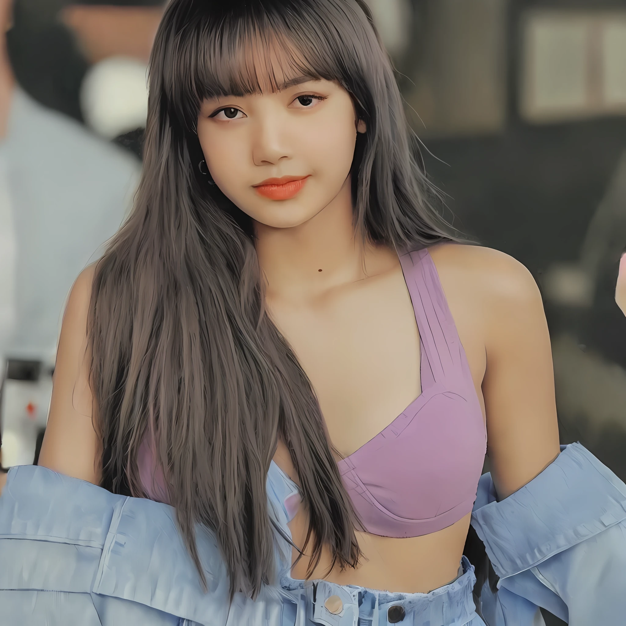 no bra