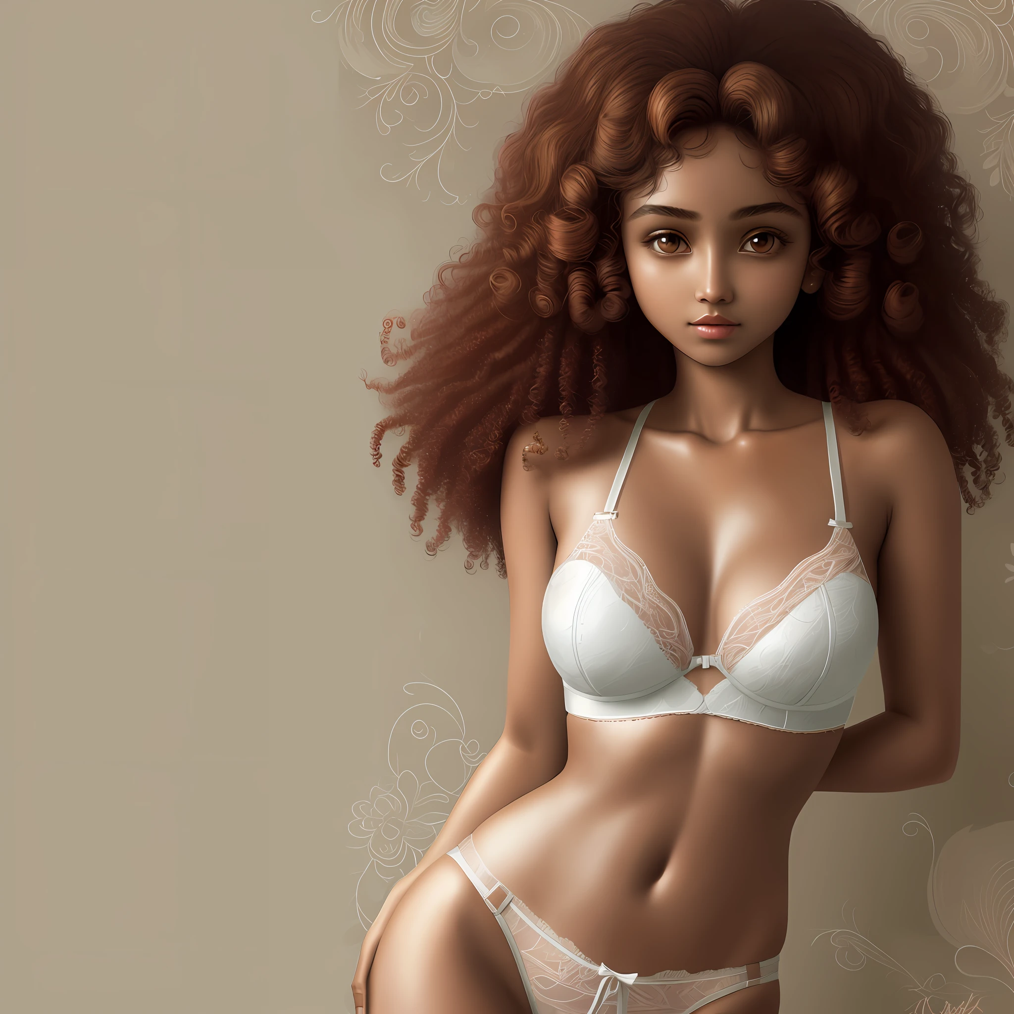 Morena curly hair bra (wallpaper Pc)