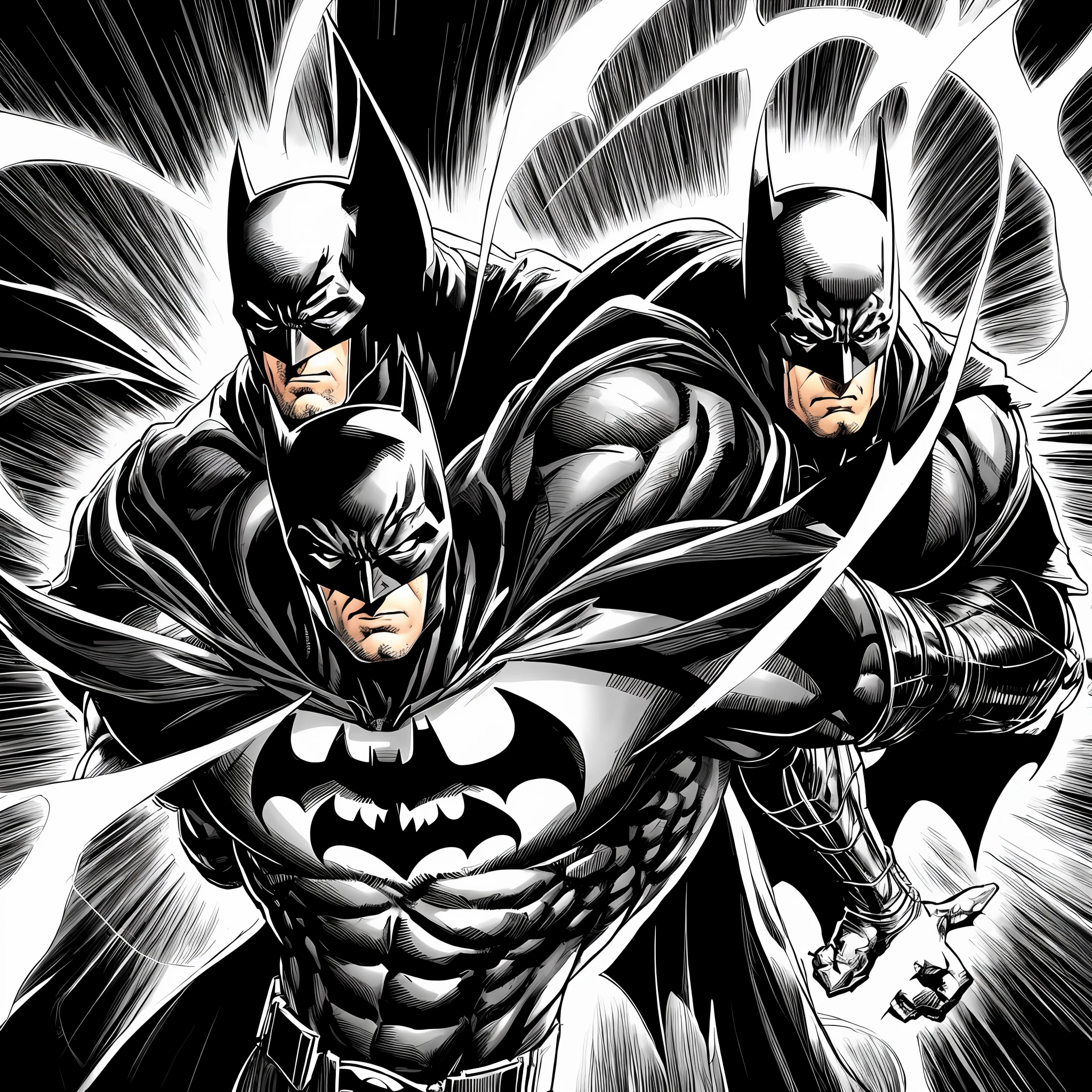 Batman drawn by Jim lee, master piece, comics style.
