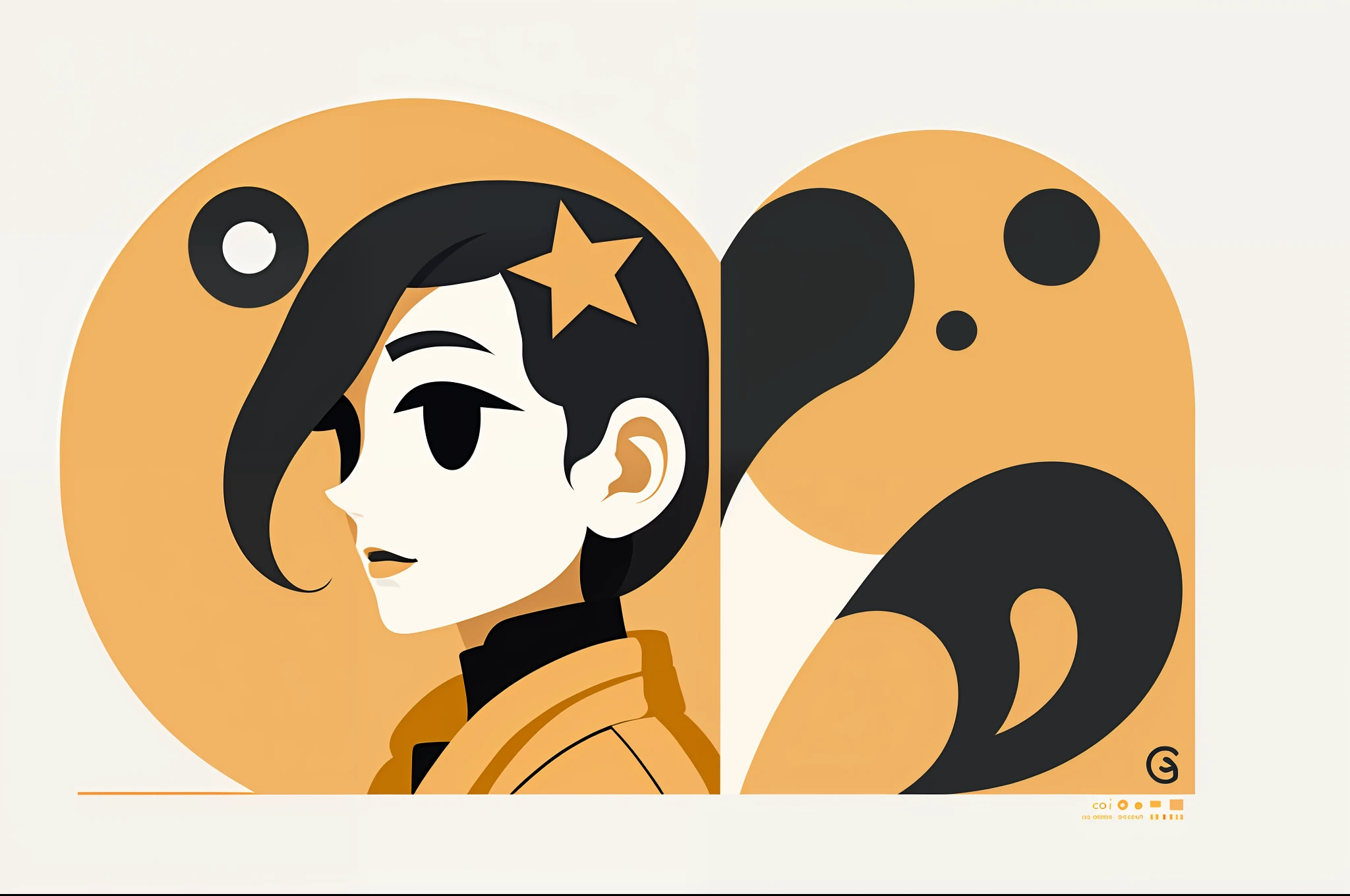 ロゴ Make minimalist style icons